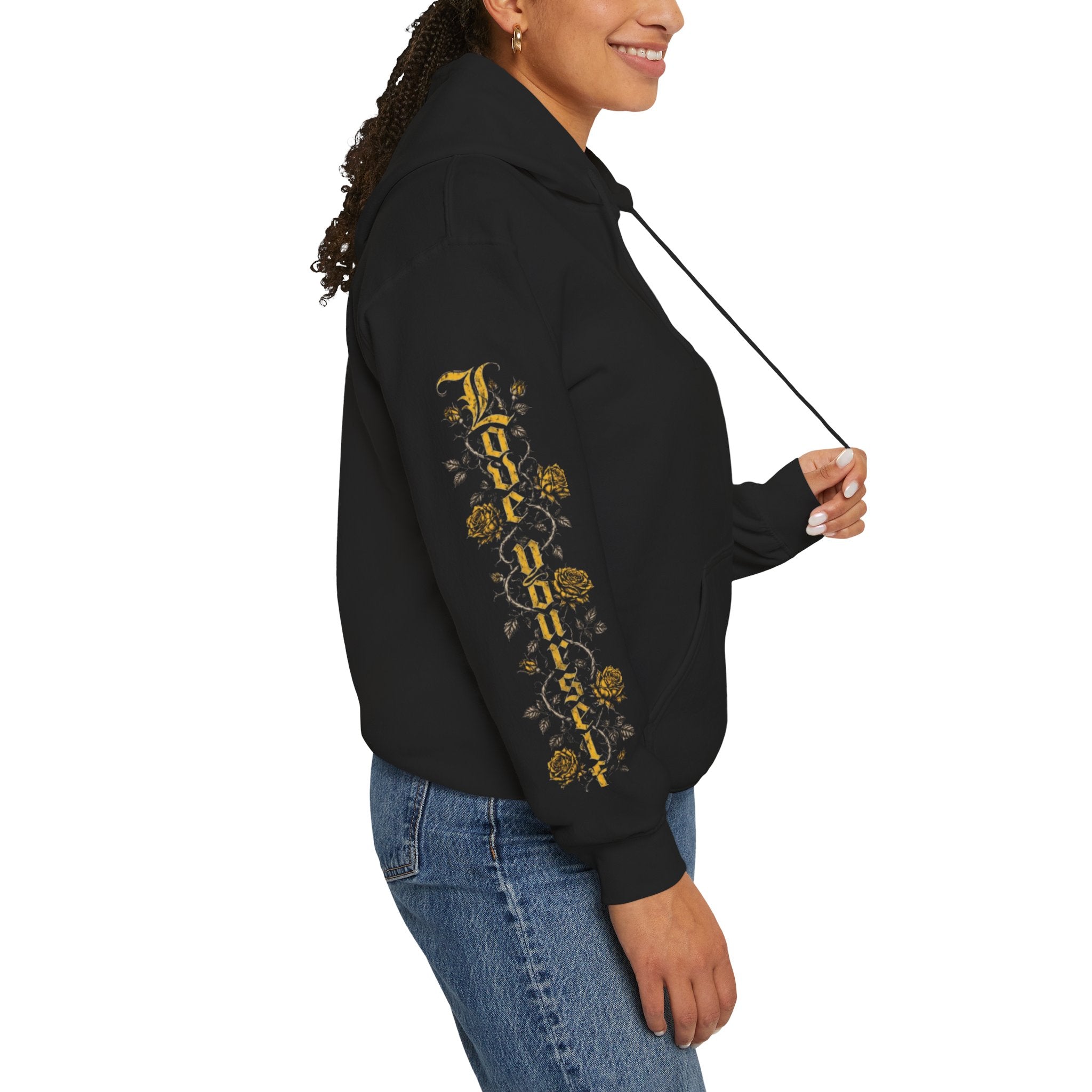 'Bumble 326' Floral Bear Graphic Pullover