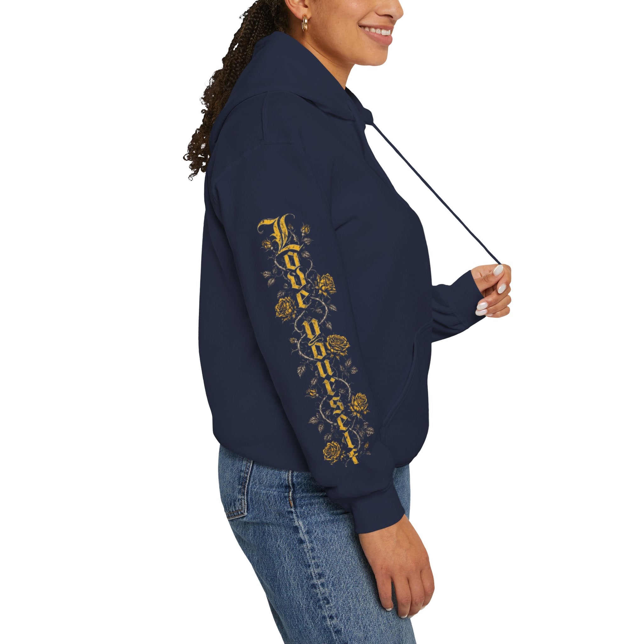 'Bumble 326' Floral Bear Graphic Pullover