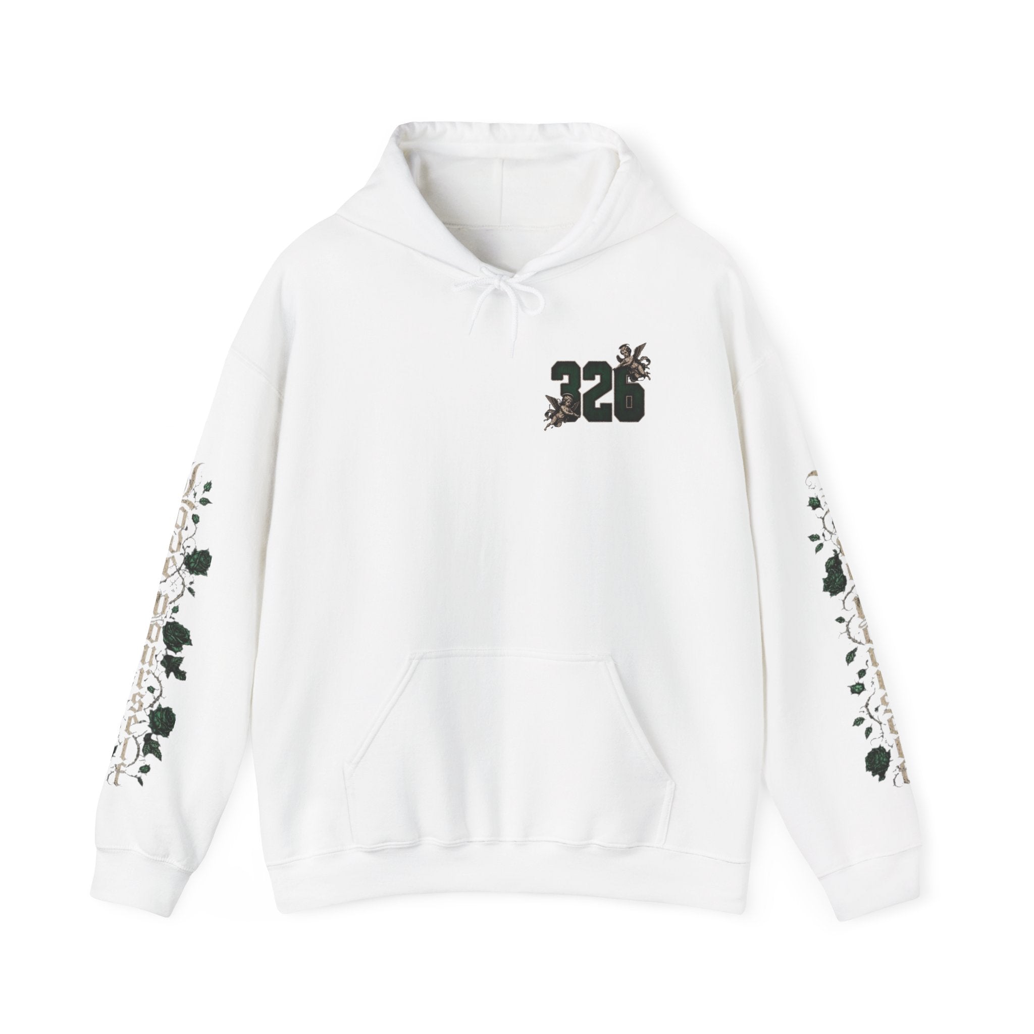 'Emberald Pullover 326' Vintage Rose Graphic