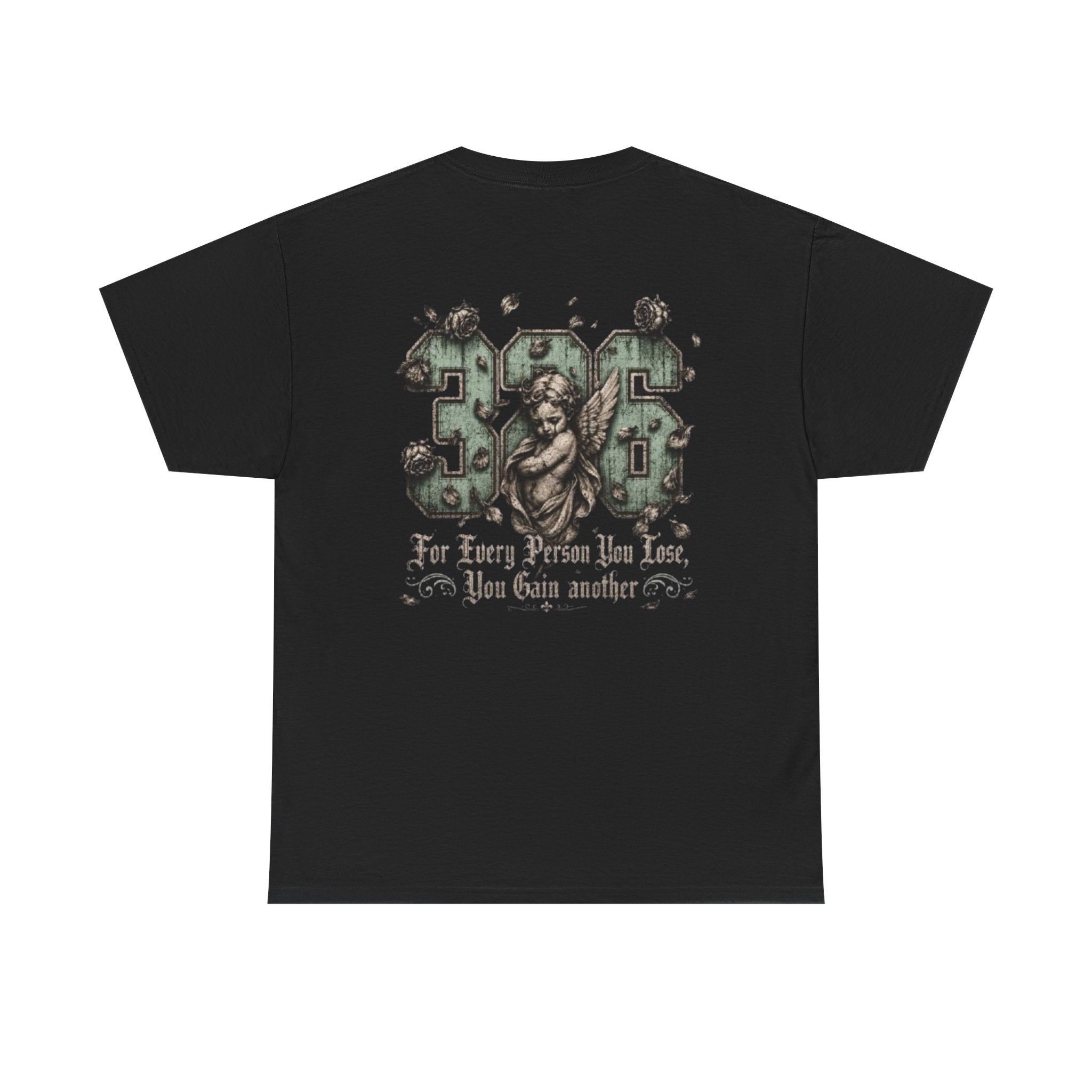'Mint 326' Vintage Cherub Graphic Tee ("For Every Person You Lose, You Gain Another")