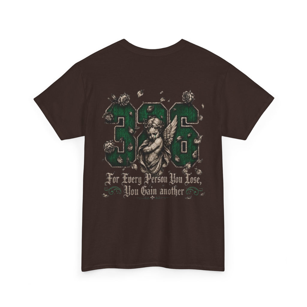 'Emberald 326' Cherub Vintage Athletic Tee ("For Every Win You Lose, You Gain Another")