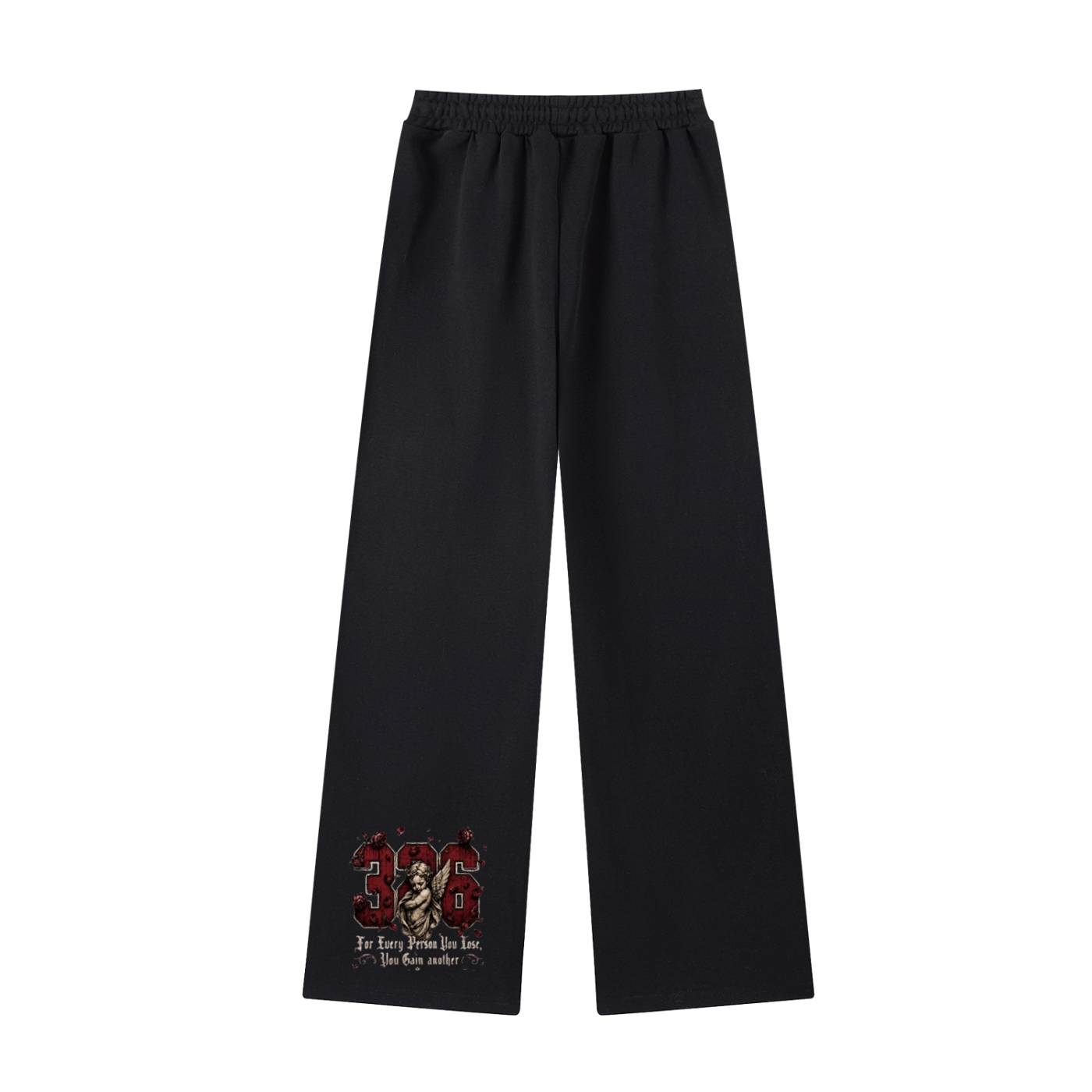 'Creamson & Bone 326' Essential Straight-Leg Sweatpants