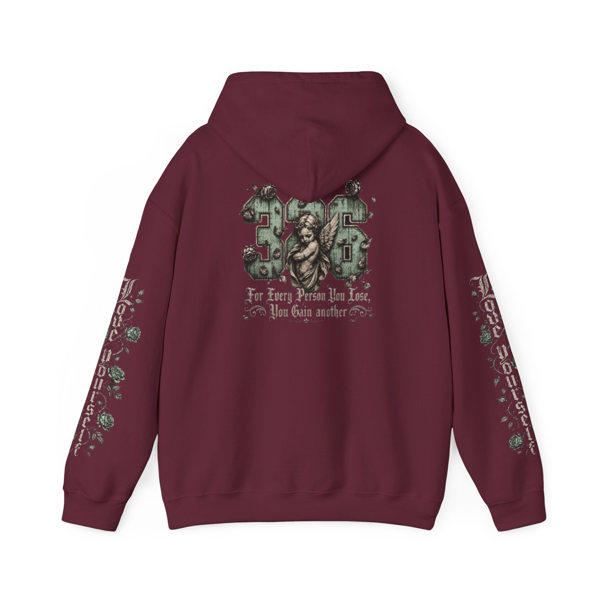'Mint PullOver 326' Floral Guardian