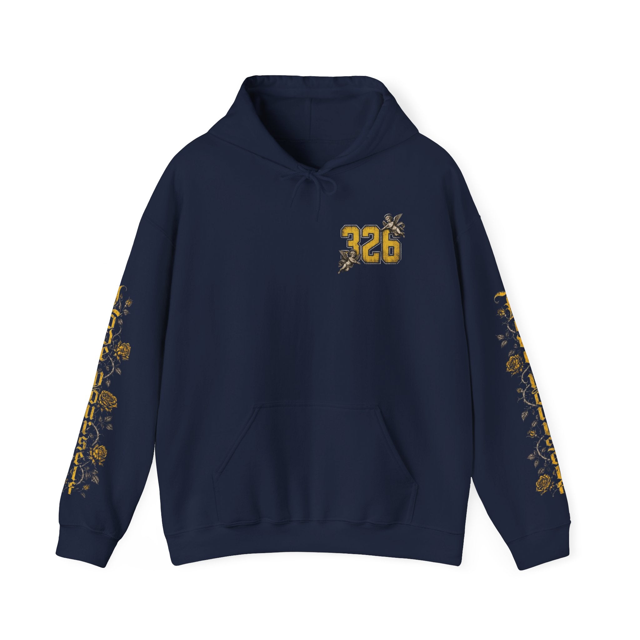 'Bumble 326' Floral Bear Graphic Pullover