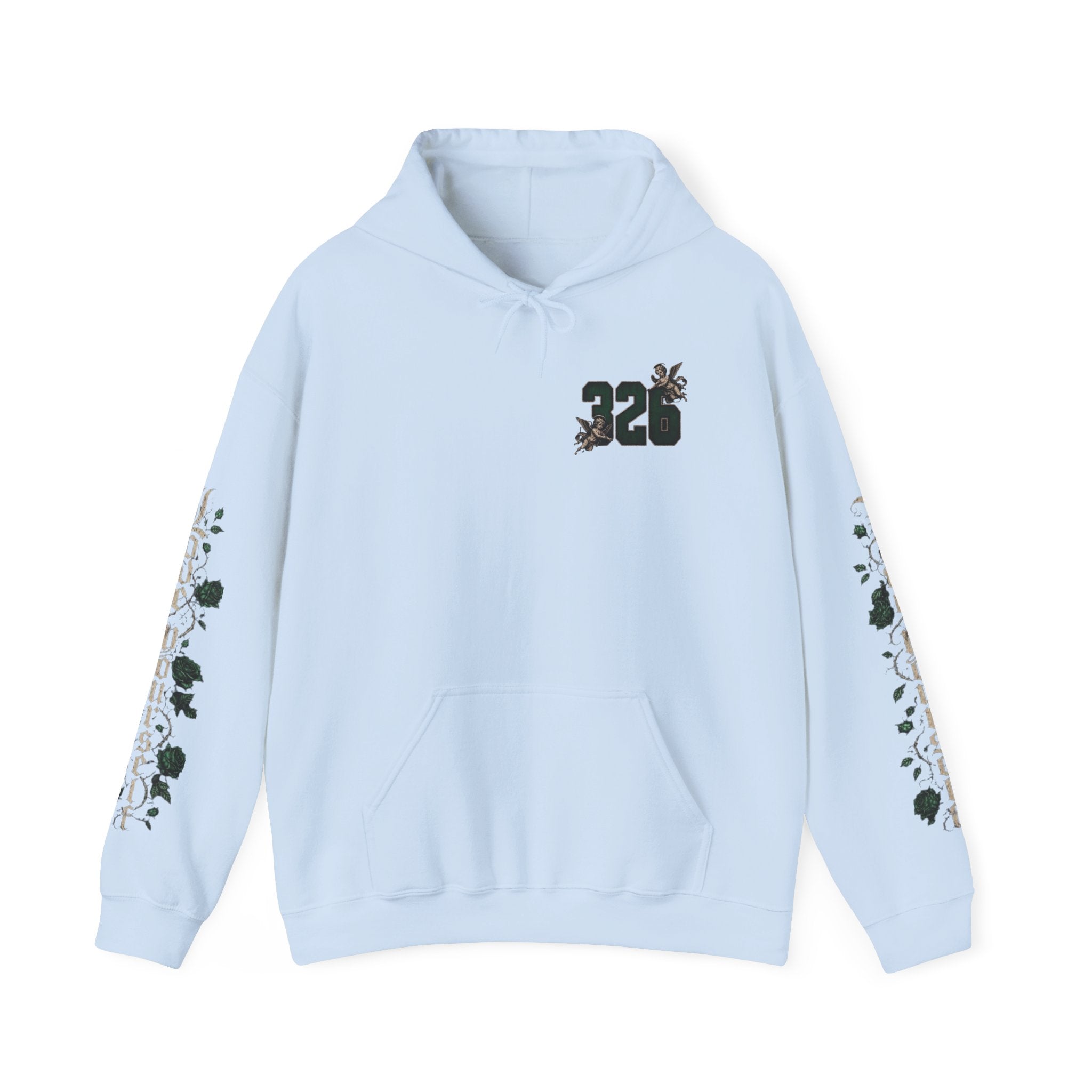 'Emberald Pullover 326' Vintage Rose Graphic