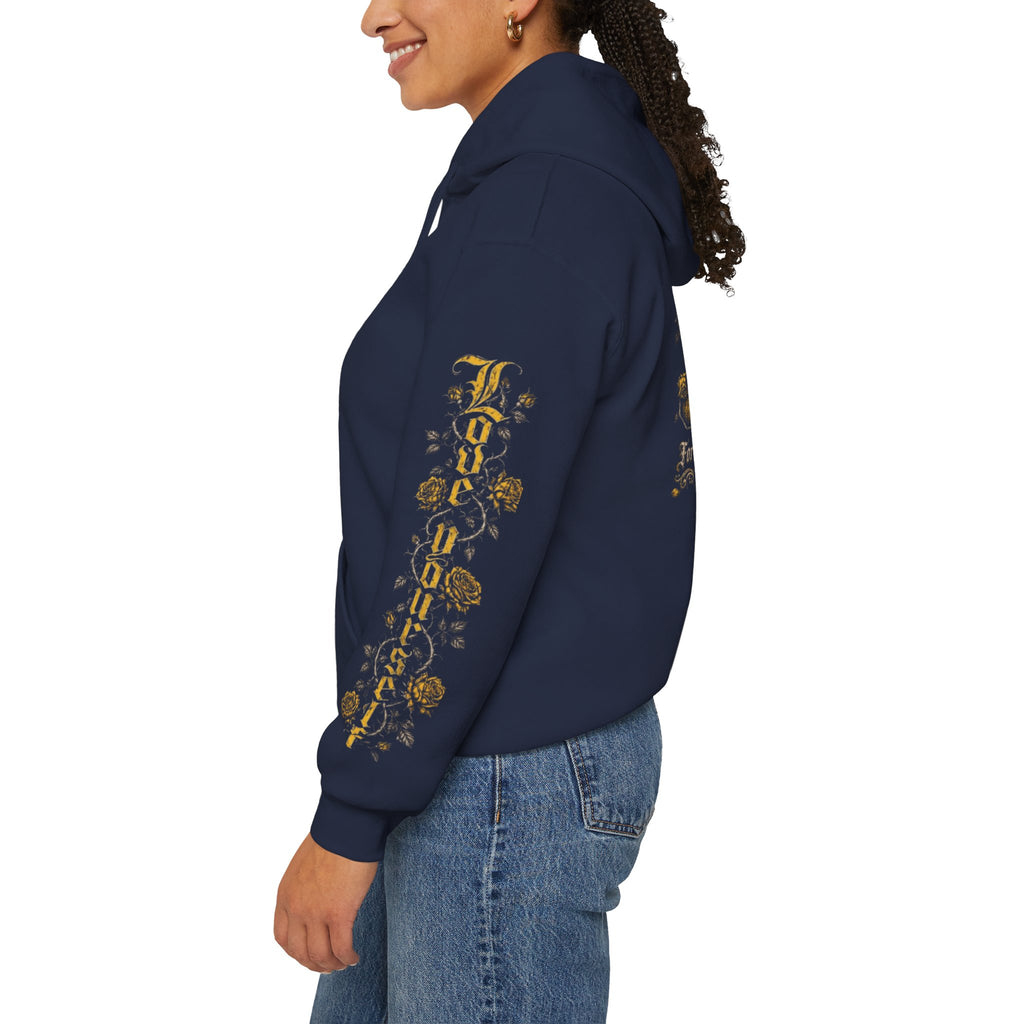 'Bumble 326' Floral Bear Graphic Pullover