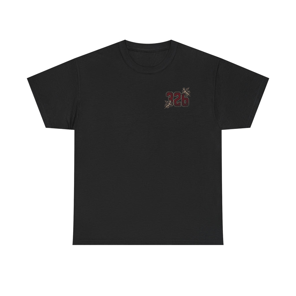'creamson & Bone' 326 Angel Graphic Tee — 'For Every Person You Lose, You Gain Another' Vintage Streetwear