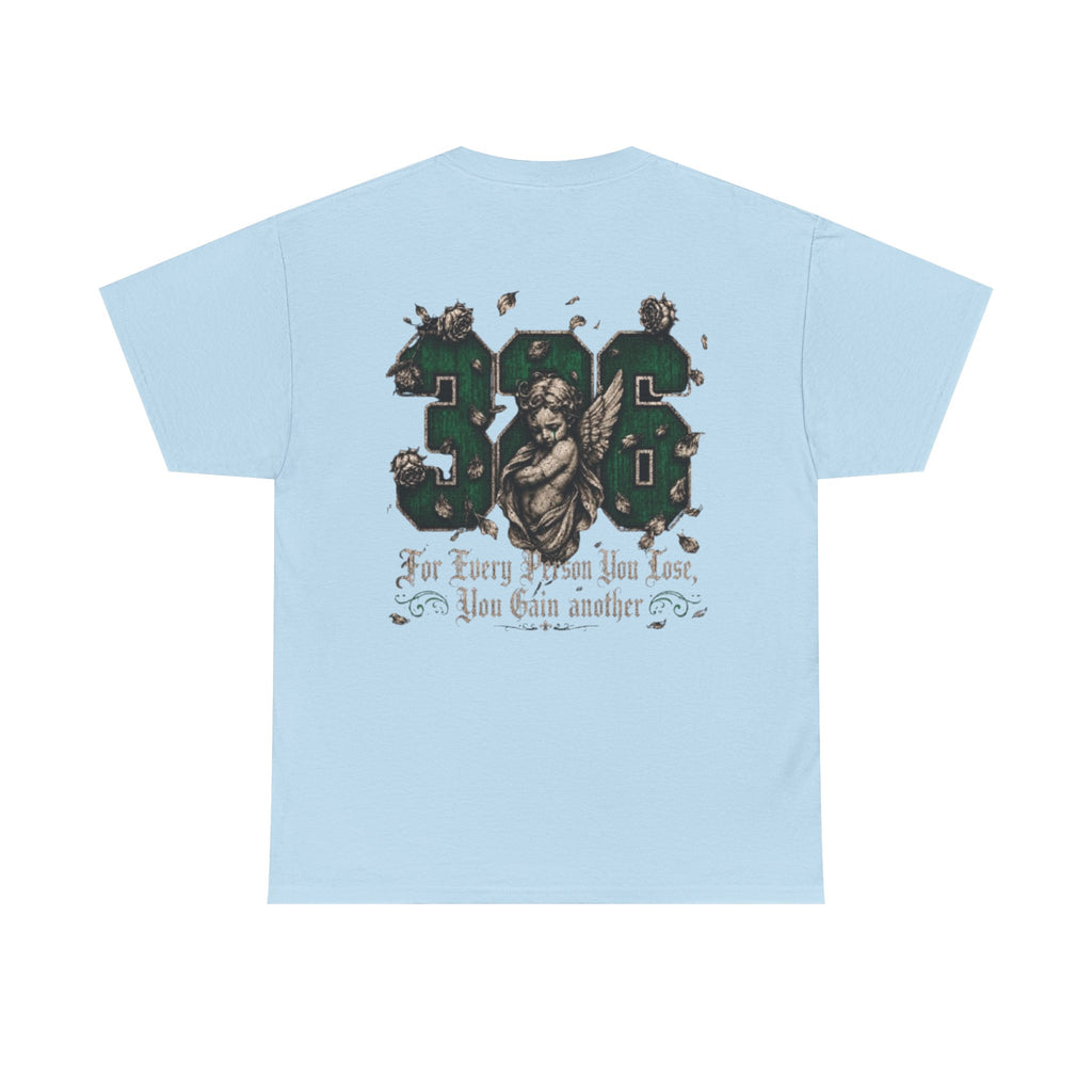 'Emberald 326' Cherub Vintage Athletic Tee ("For Every Win You Lose, You Gain Another")