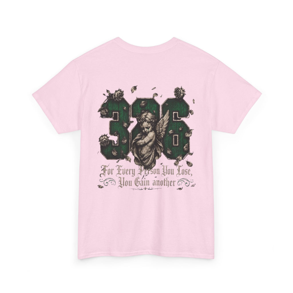 'Emberald 326' Cherub Vintage Athletic Tee ("For Every Win You Lose, You Gain Another")