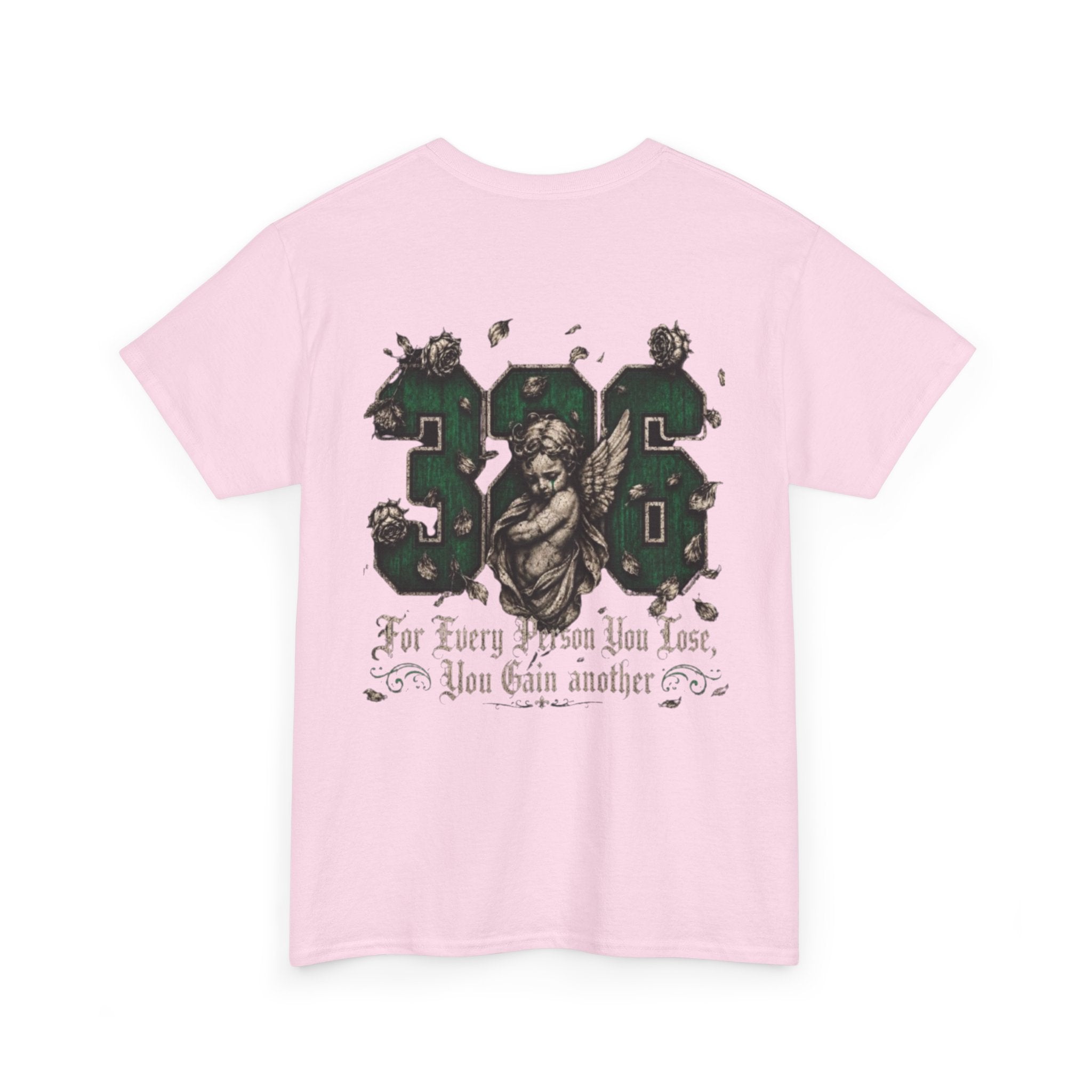 'Emberald 326' Cherub Vintage Athletic Tee ("For Every Win You Lose, You Gain Another")
