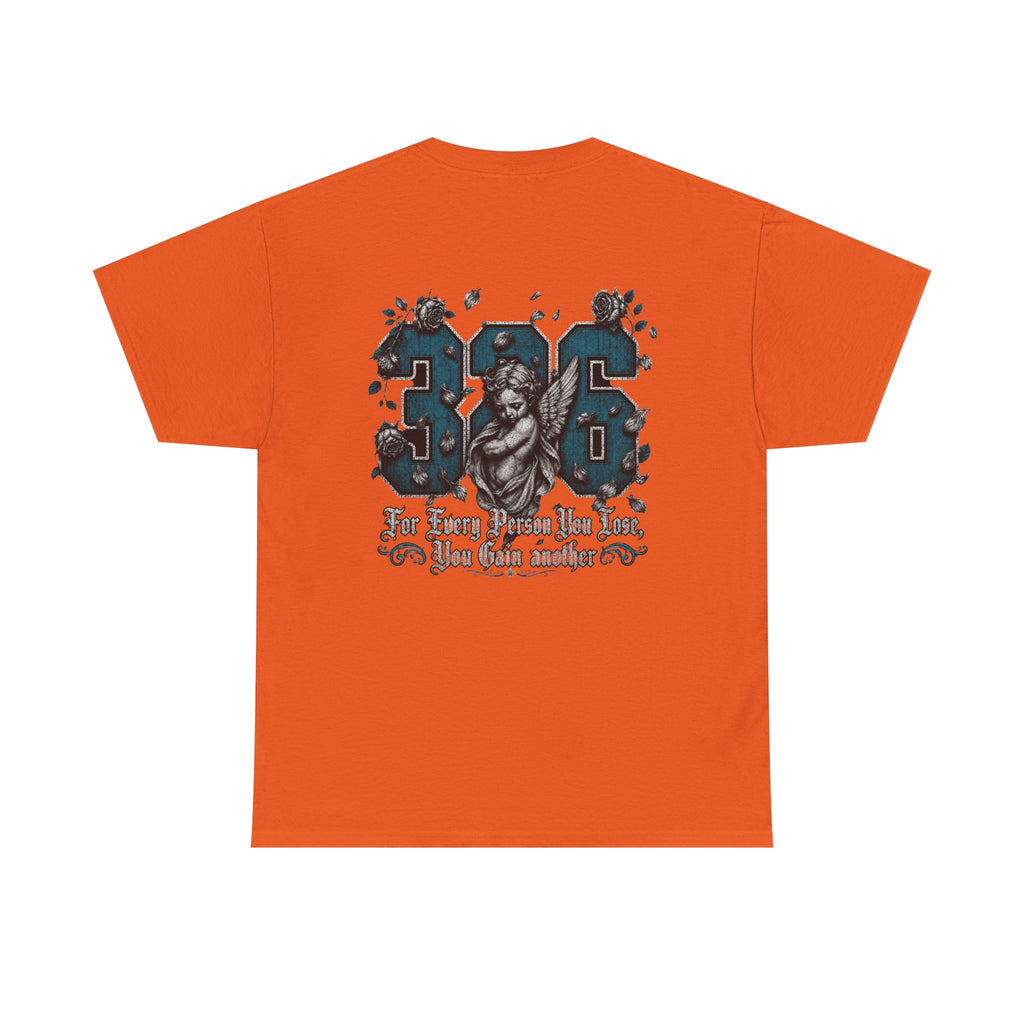 'Teal 326' Memorial Tee — Vintage Angel Tribute Graphic Shirt