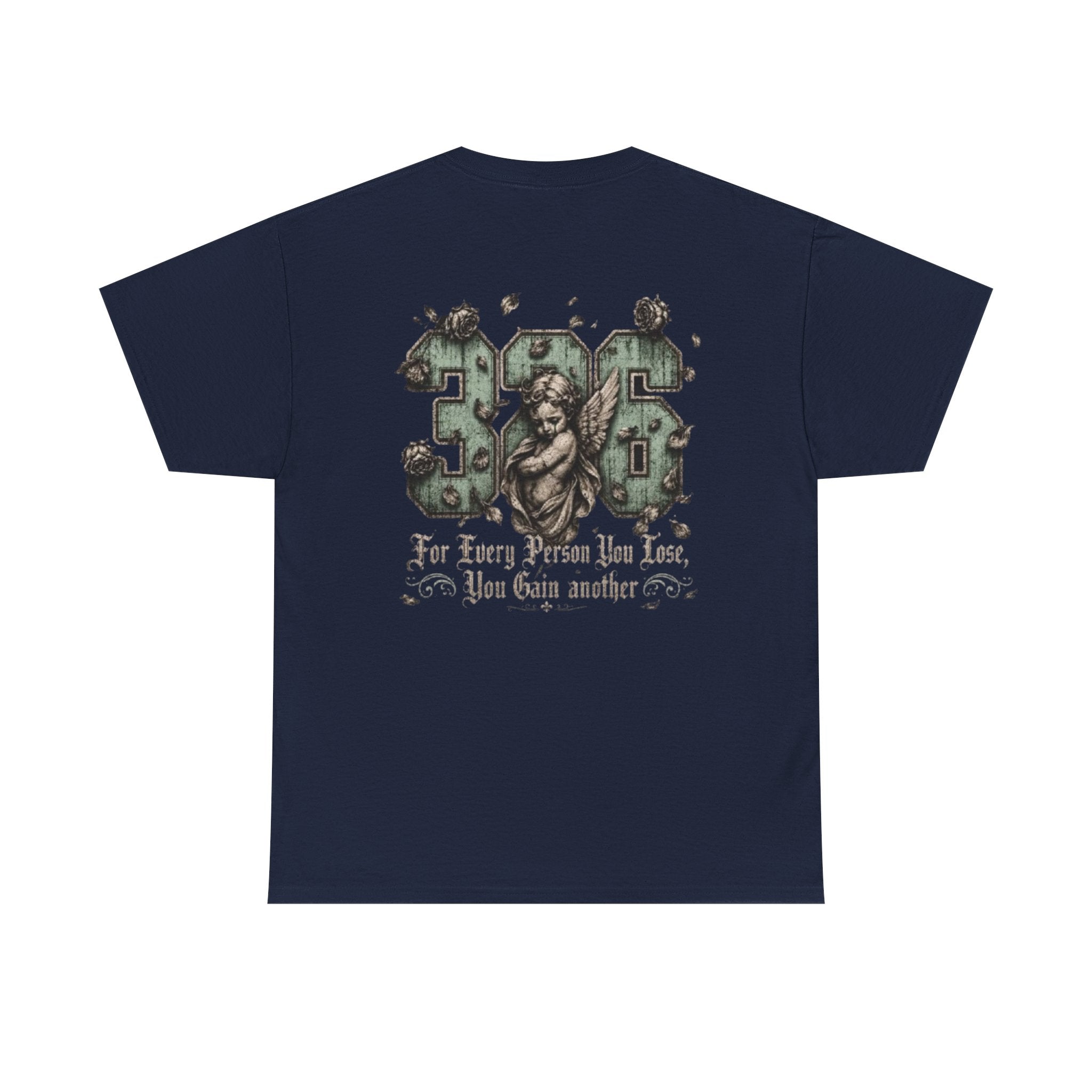 'Mint 326' Vintage Cherub Graphic Tee ("For Every Person You Lose, You Gain Another")