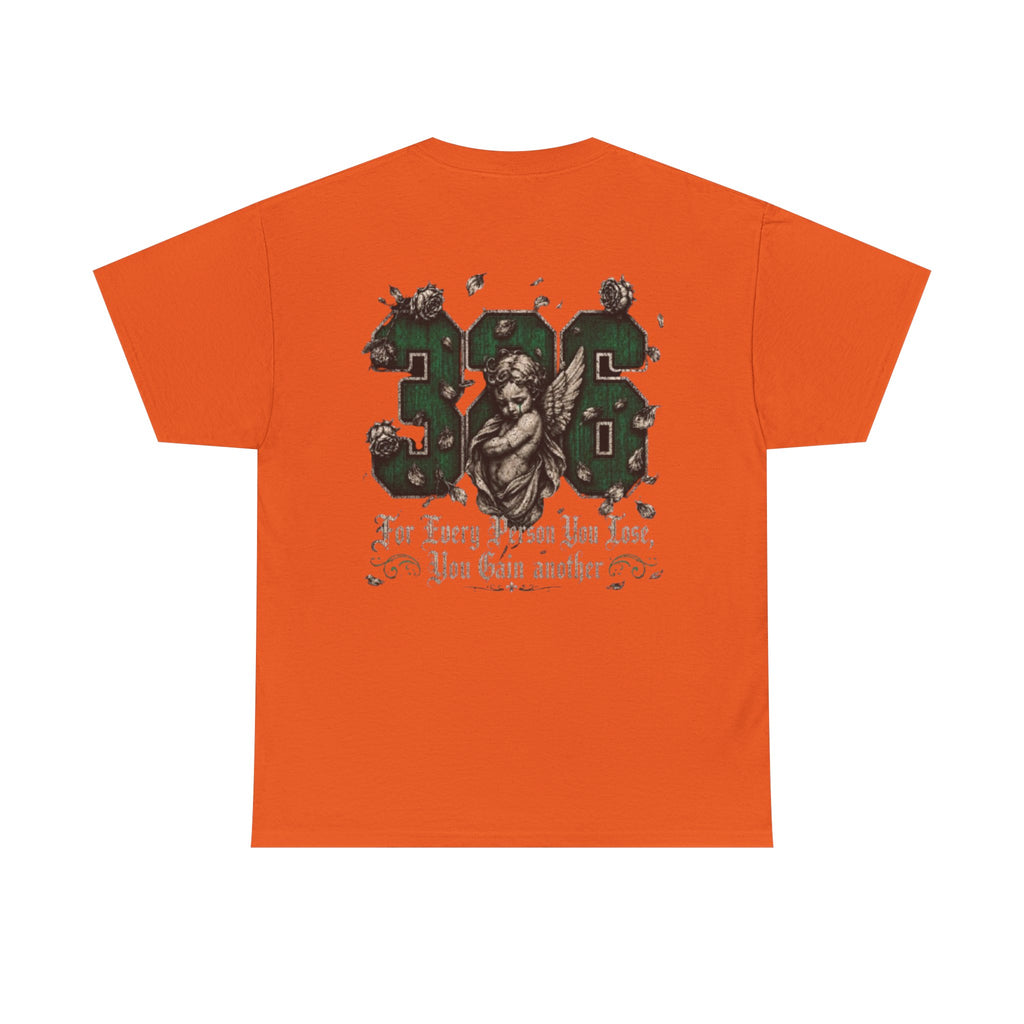 'Emberald 326' Cherub Vintage Athletic Tee ("For Every Win You Lose, You Gain Another")