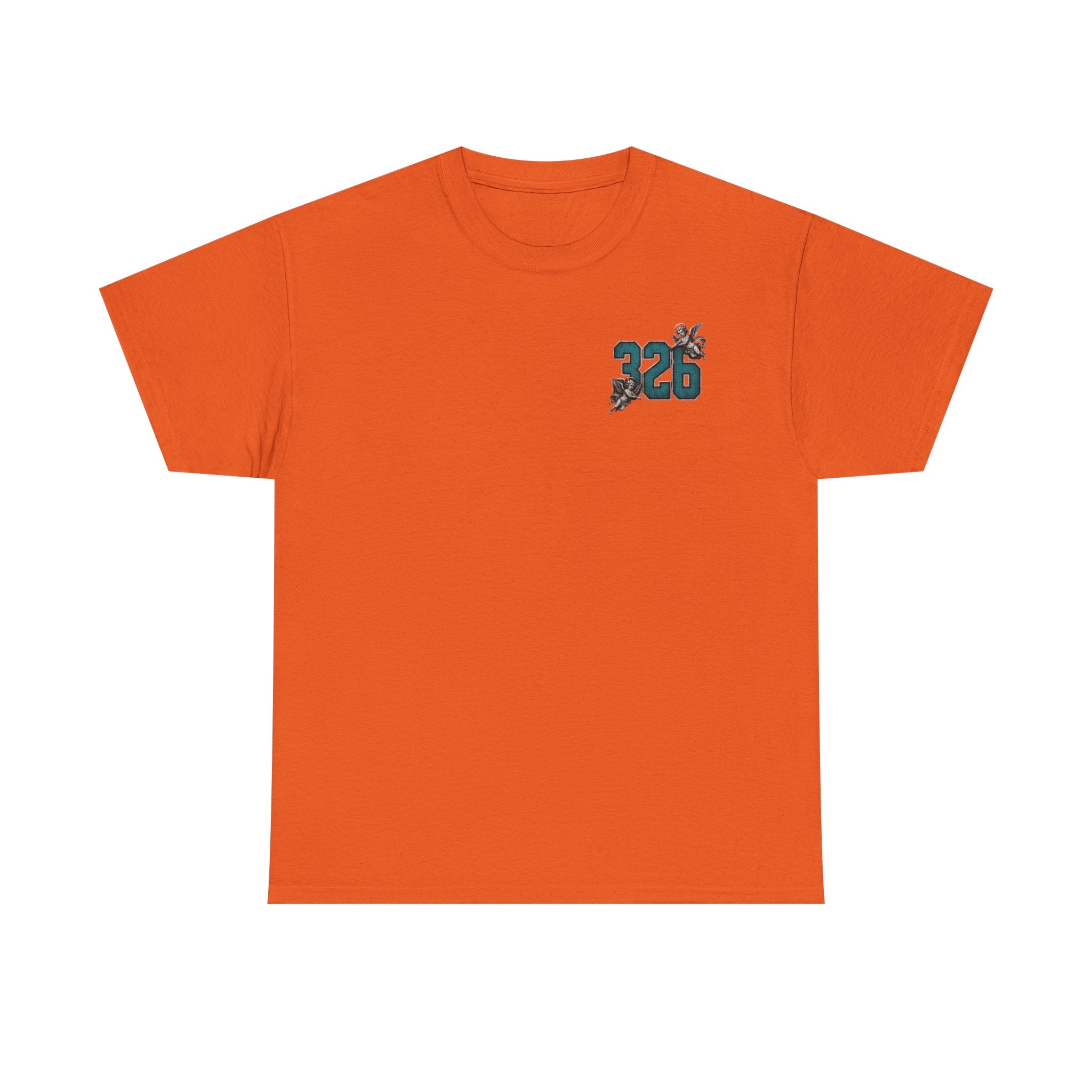 'Teal 326' Memorial Tee — Vintage Angel Tribute Graphic Shirt