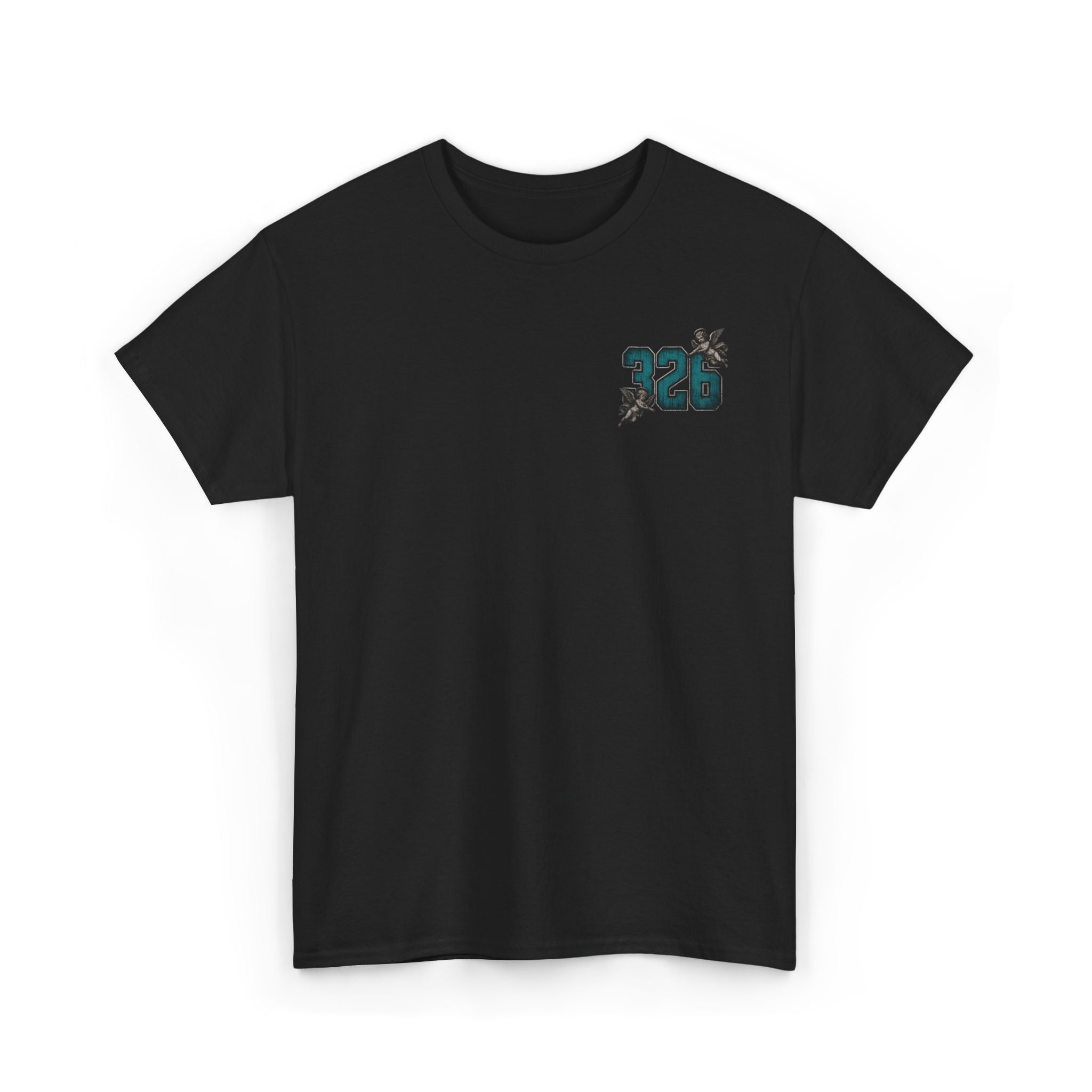 'Blue Ivy 326' Angel Graphic Tee — Vintage Cherub Streetwear T‑Shirt