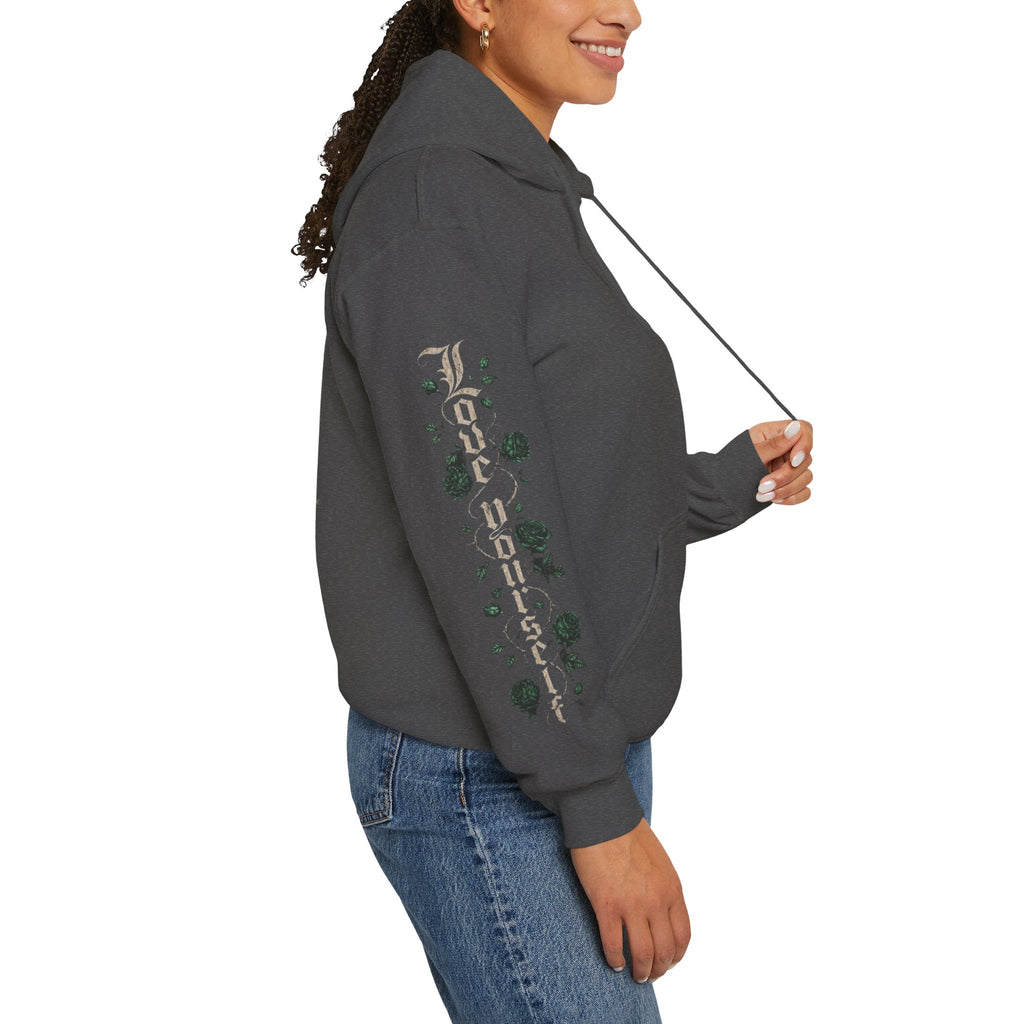 'Emberald Pullover 326' Vintage Rose Graphic