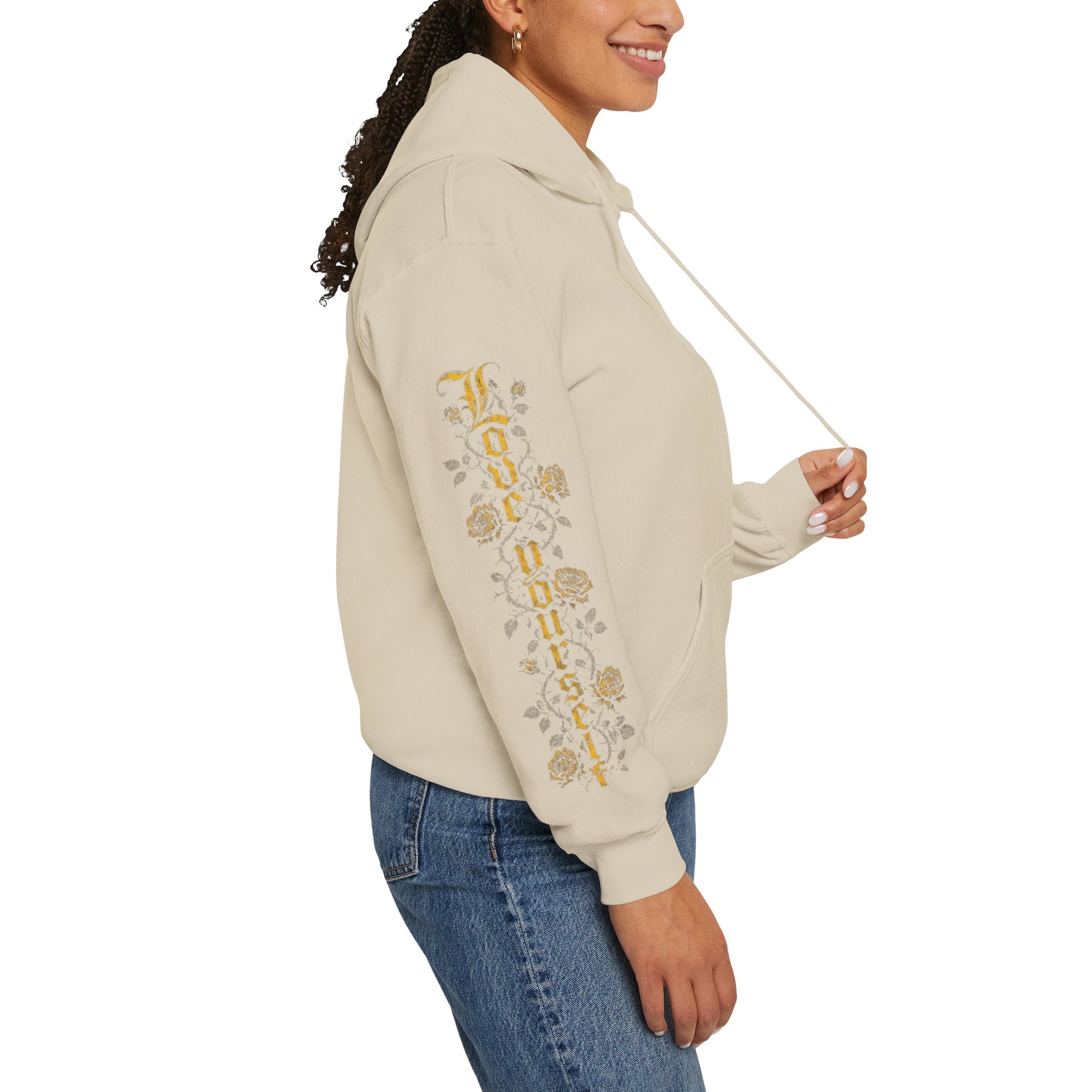 'Bumble 326' Floral Bear Graphic Pullover