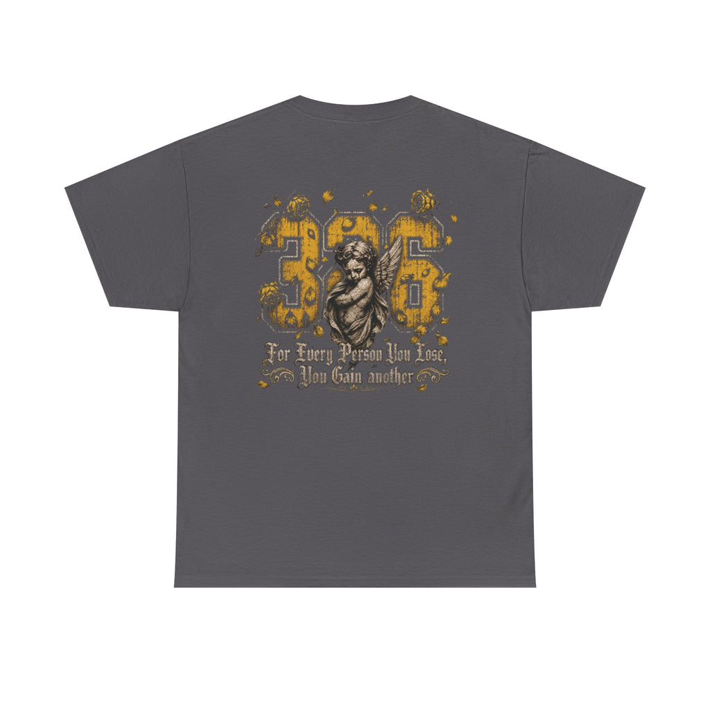 'Bumble 326' Angel Design "For Every Man You Lose" Graphic Tee