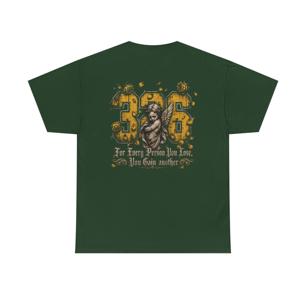 'Bumble 326' Angel Design "For Every Man You Lose" Graphic Tee