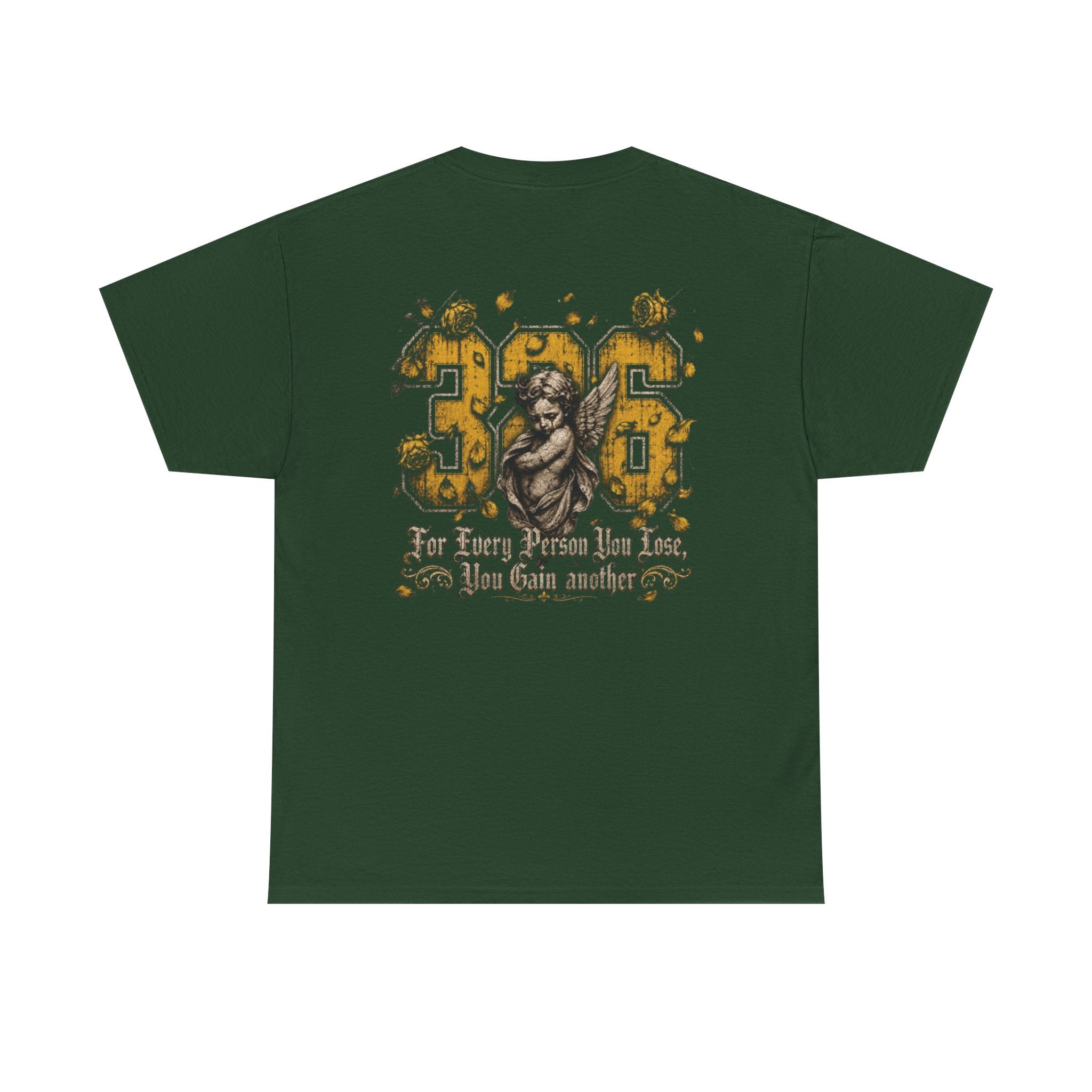 'Bumble 326' Angel Design "For Every Man You Lose" Graphic Tee