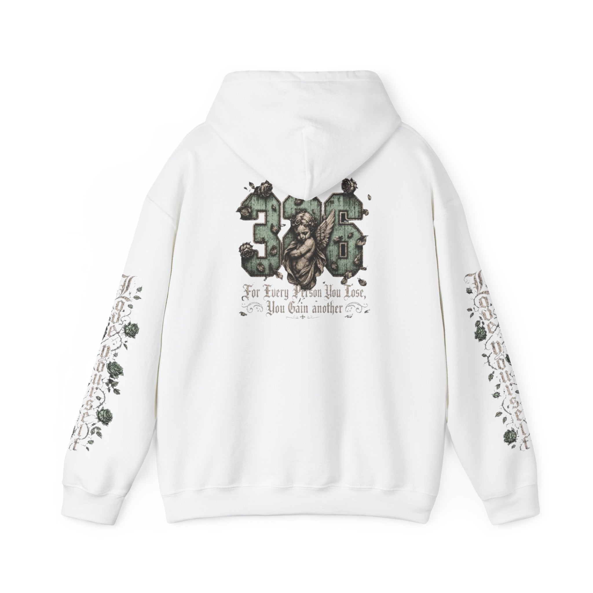 'Mint PullOver 326' Floral Guardian
