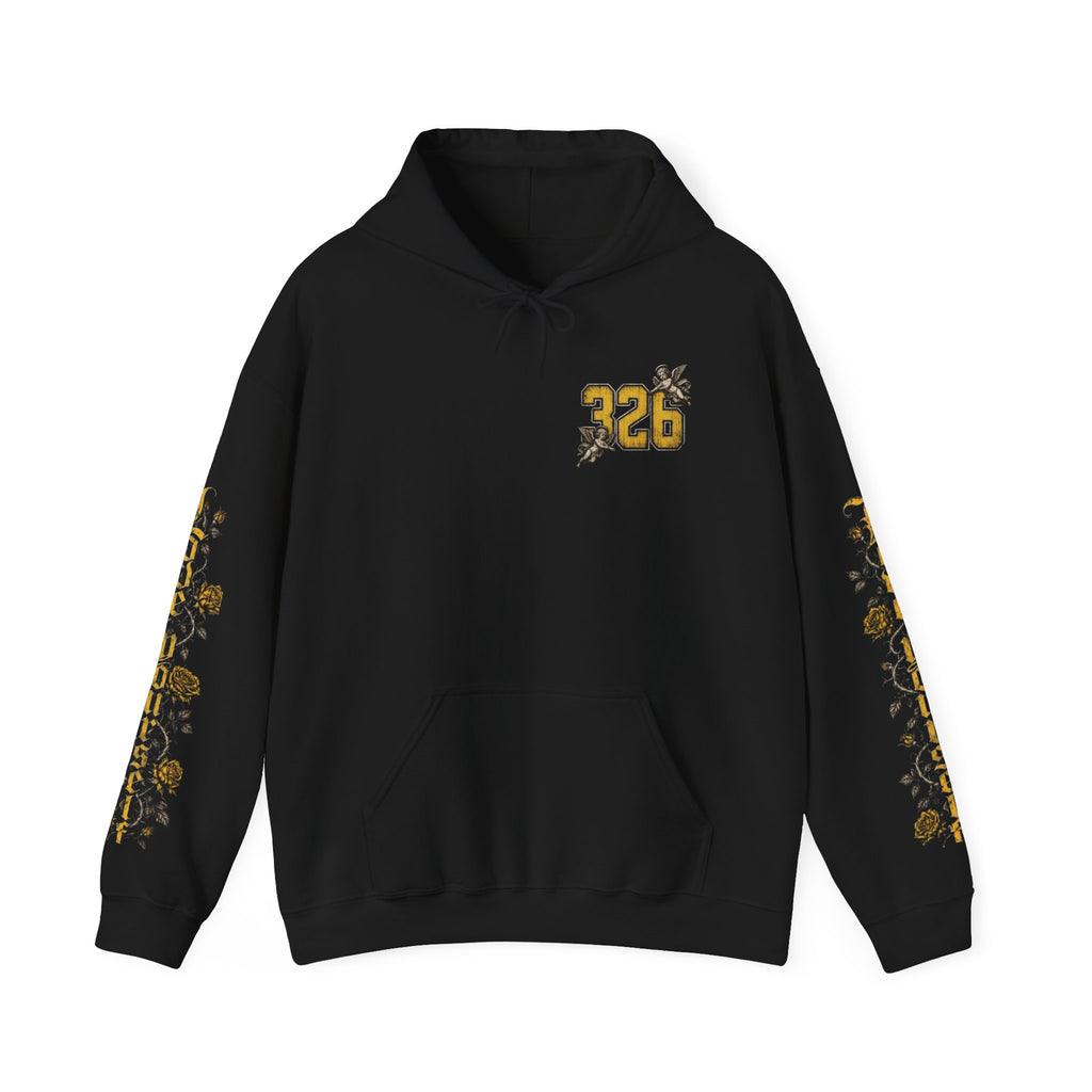 'Bumble 326' Floral Bear Graphic Pullover