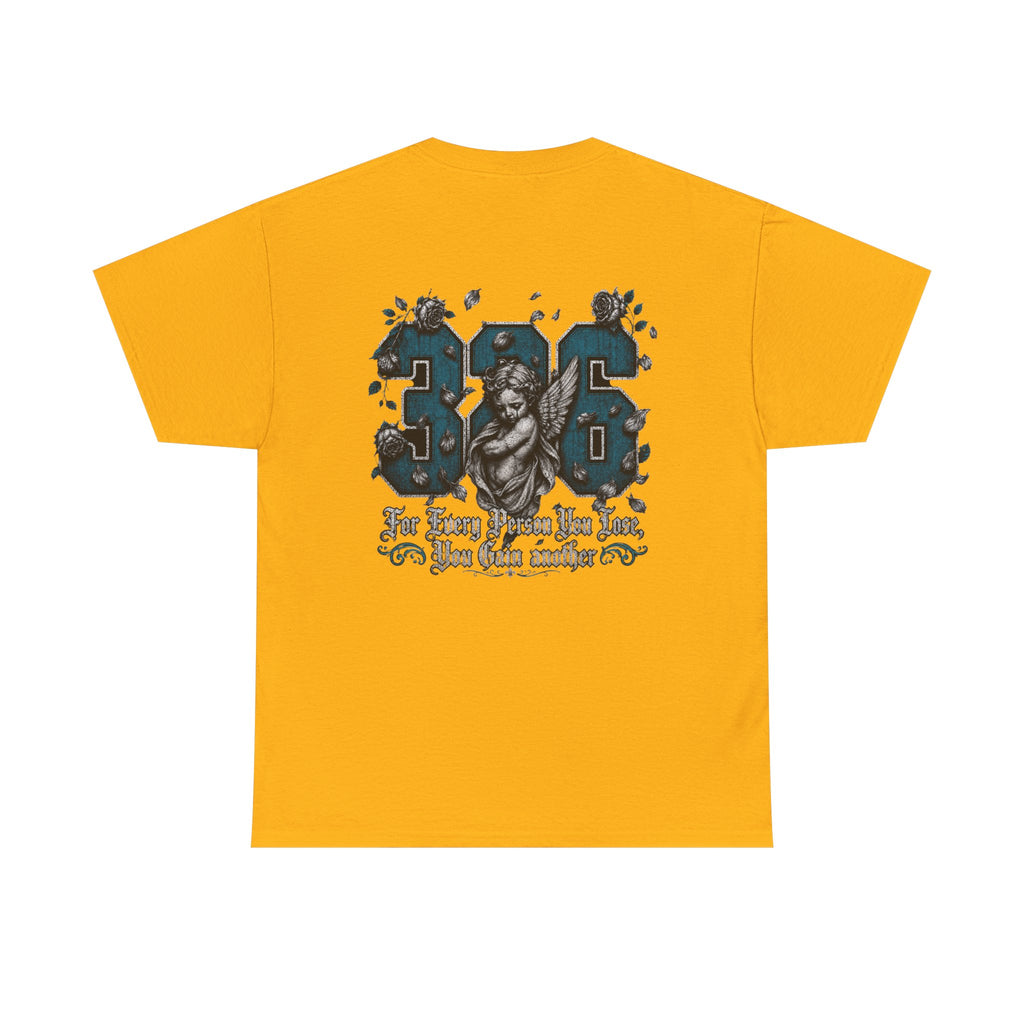 'Teal 326' Memorial Tee — Vintage Angel Tribute Graphic Shirt
