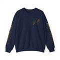 'Golden State 326' Angel Graphic with Script & Floral Sleeve Design