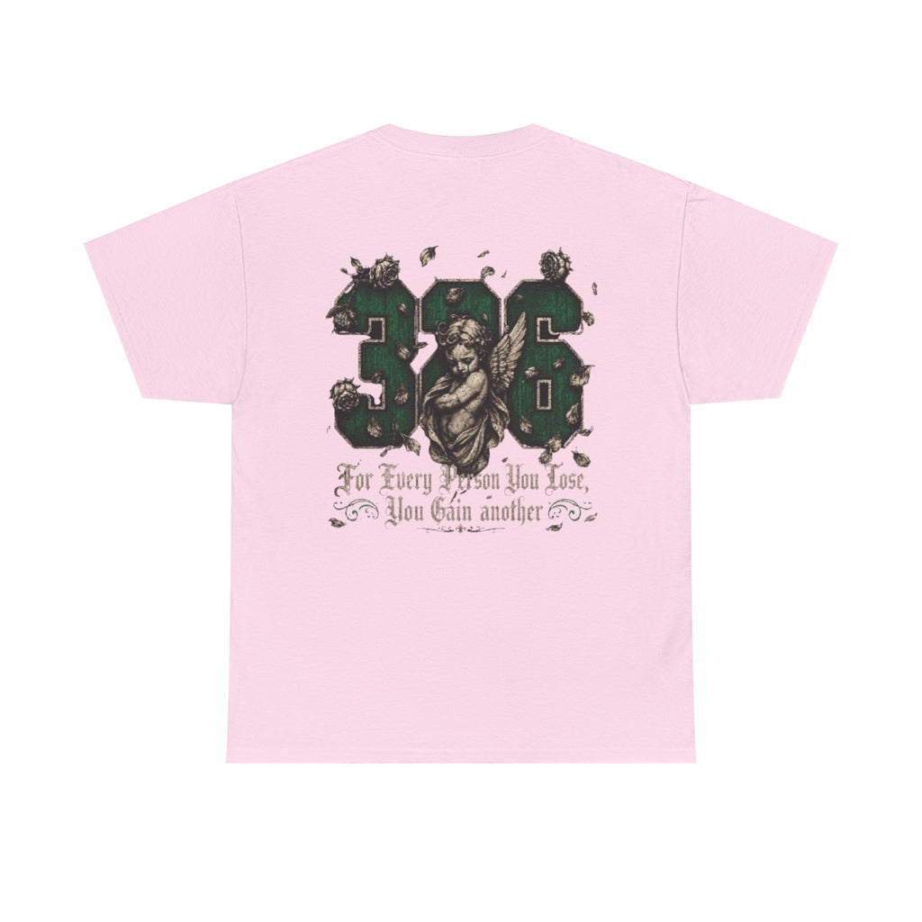 'Emberald 326' Cherub Vintage Athletic Tee ("For Every Win You Lose, You Gain Another")
