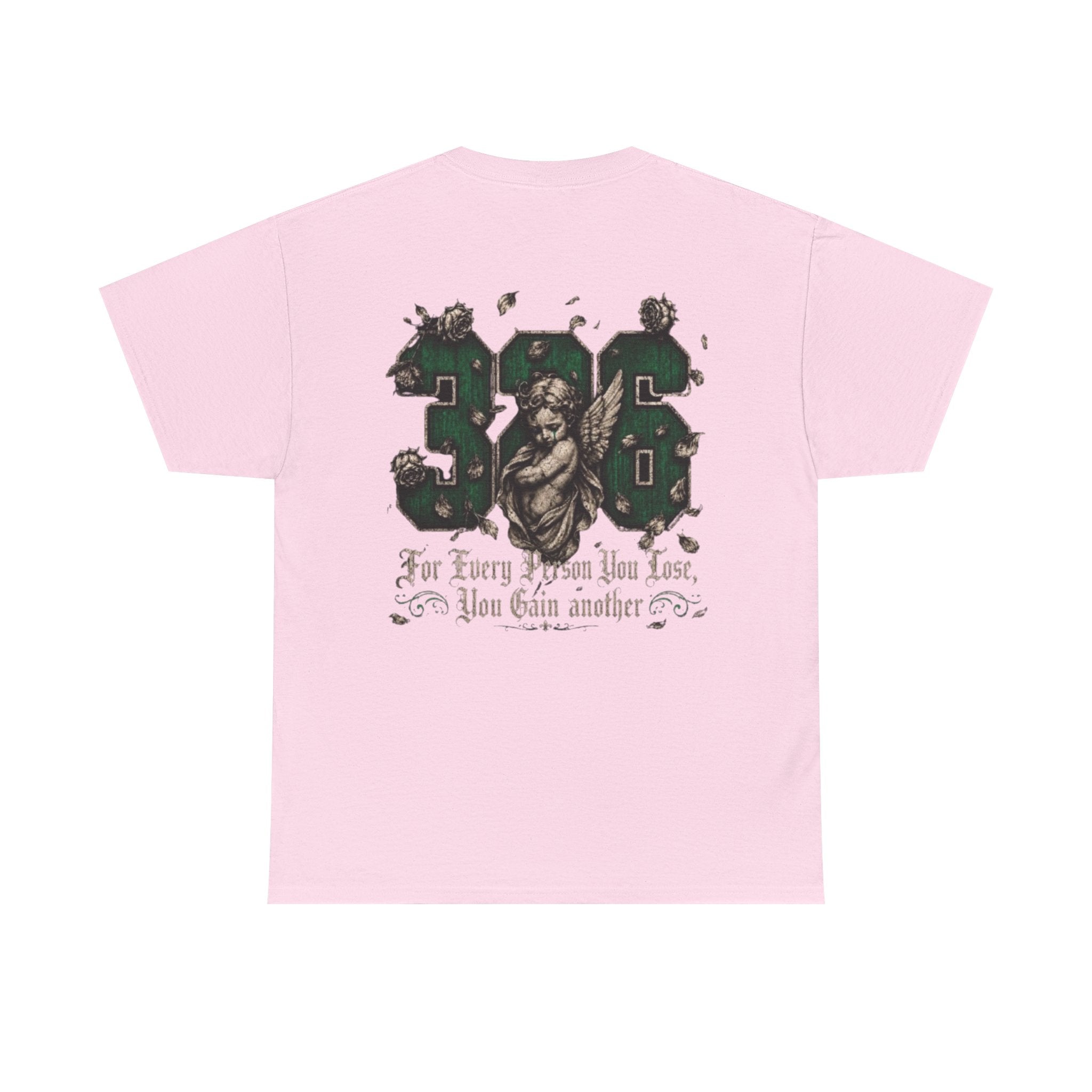 'Emberald 326' Cherub Vintage Athletic Tee ("For Every Win You Lose, You Gain Another")