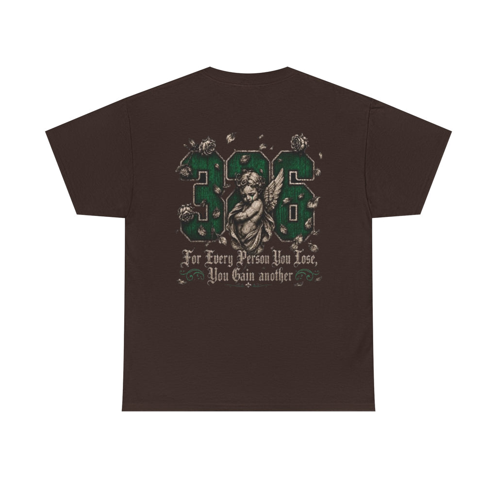 'Emberald 326' Cherub Vintage Athletic Tee ("For Every Win You Lose, You Gain Another")