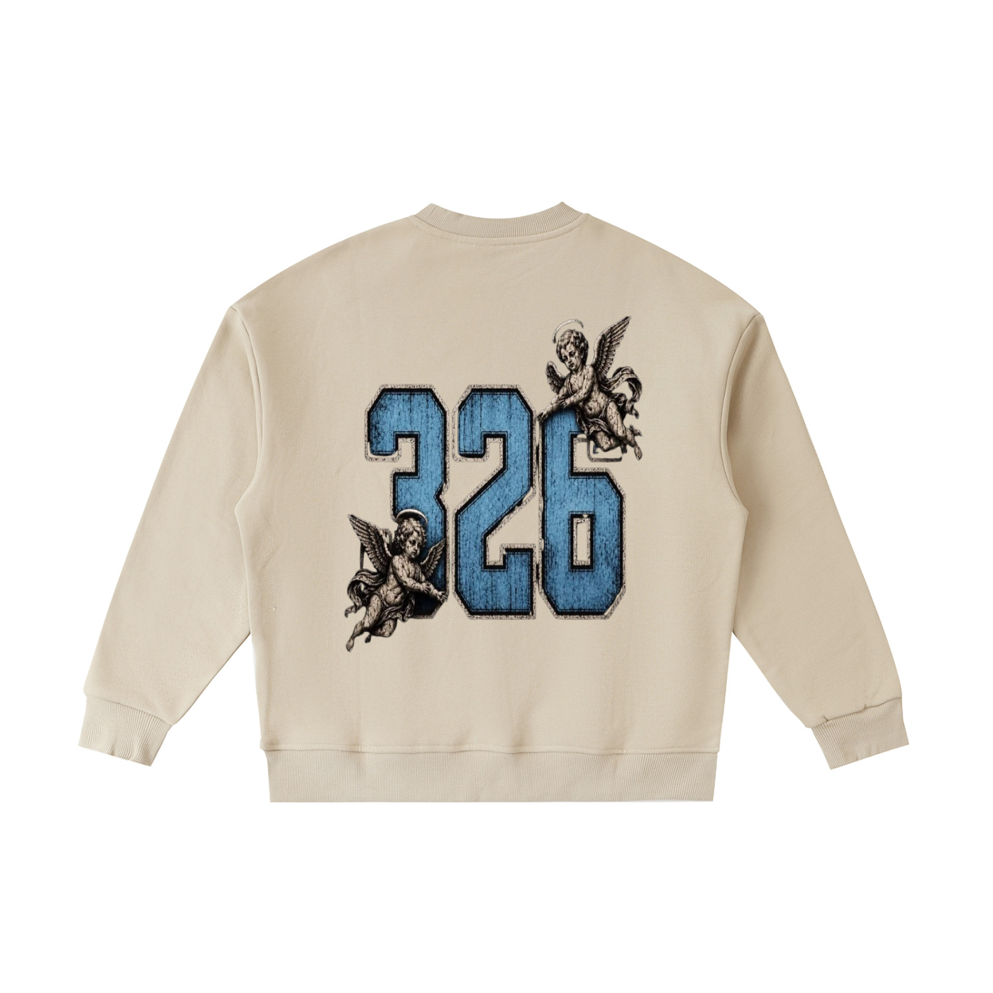 'baby blue & silver' Essential Fleece Kids' Crewneck Sweatshirt
