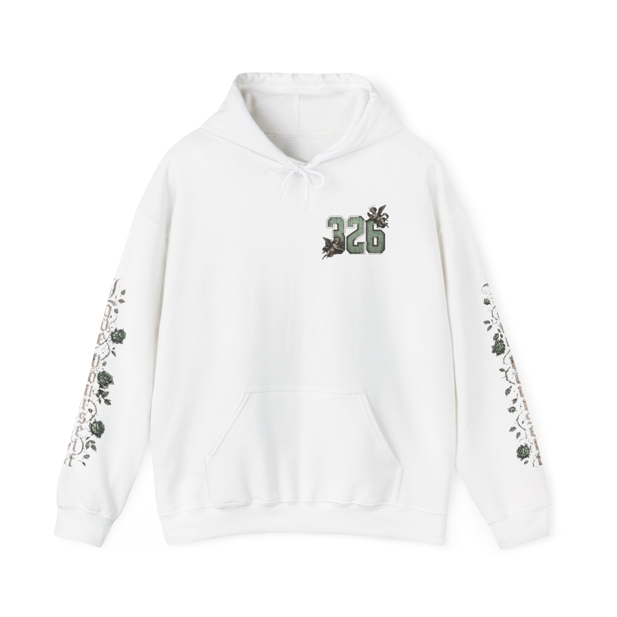 'Mint PullOver 326' Floral Guardian
