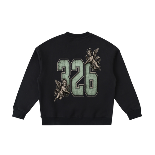 'Baby Mint' Essential Fleece Kids' Crewneck Sweatshirt