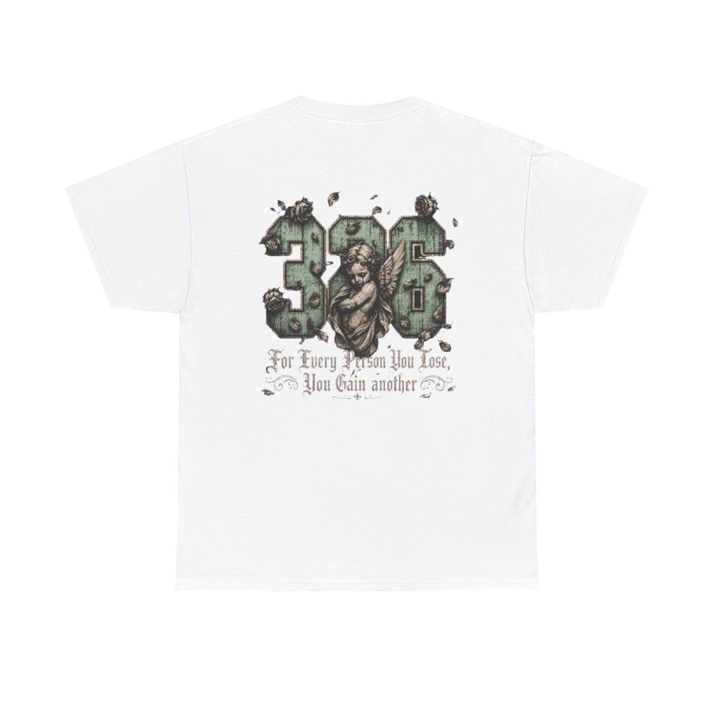 'Mint 326' Vintage Cherub Graphic Tee ("For Every Person You Lose, You Gain Another")