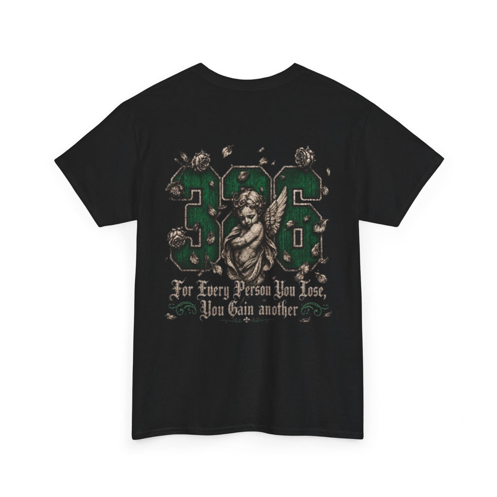 'Emberald 326' Cherub Vintage Athletic Tee ("For Every Win You Lose, You Gain Another")