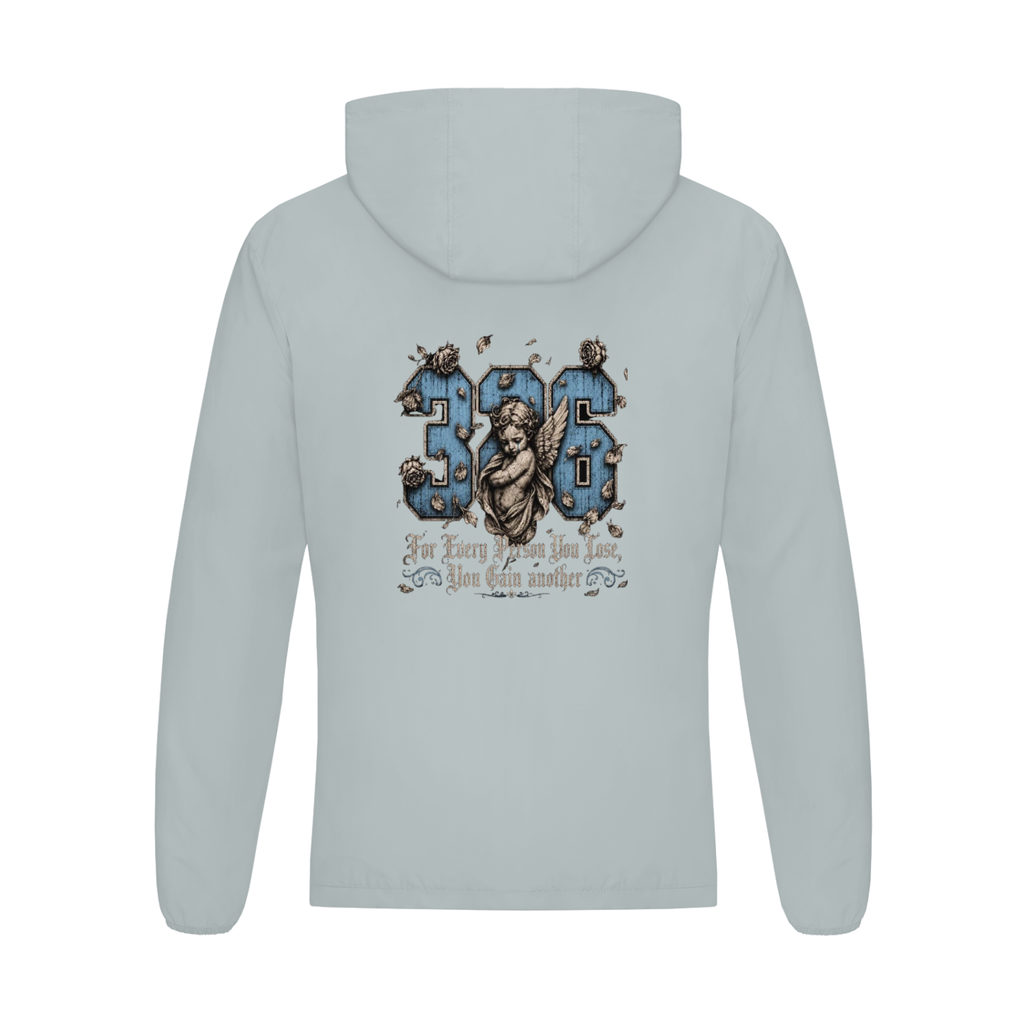 'Sky Blue' Soft Hooded Sports Jacket