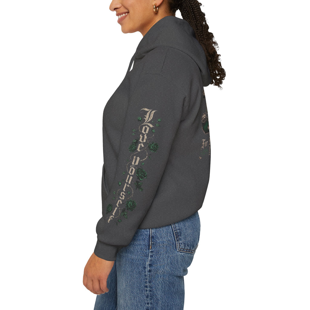 'Emberald Pullover 326' Vintage Rose Graphic
