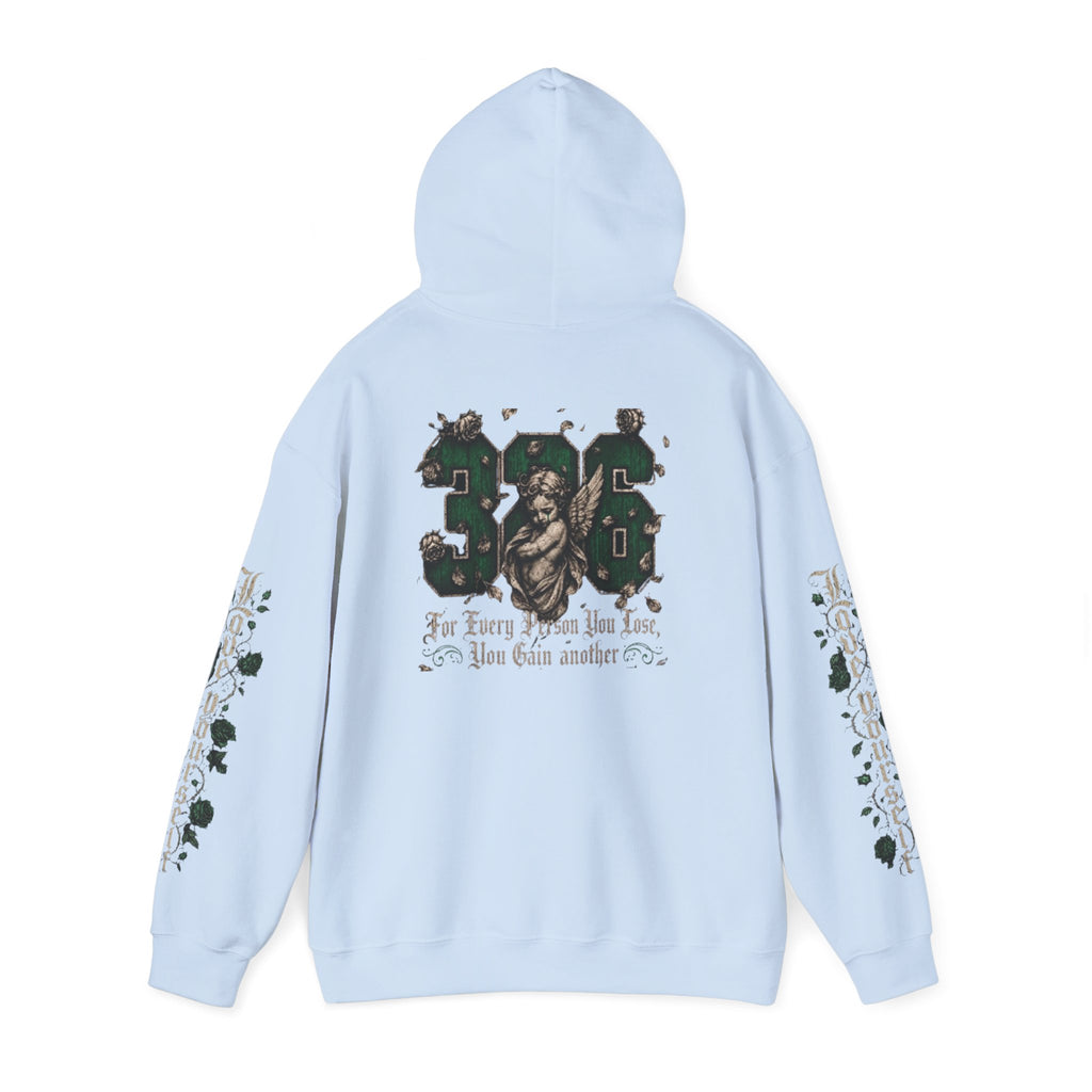 'Emberald Pullover 326' Vintage Rose Graphic
