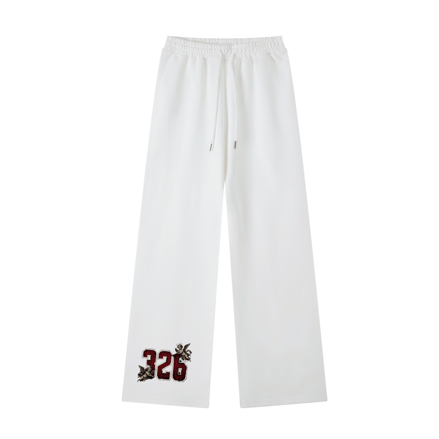 'Creamson & Bone 326' Essential Straight-Leg Sweatpants
