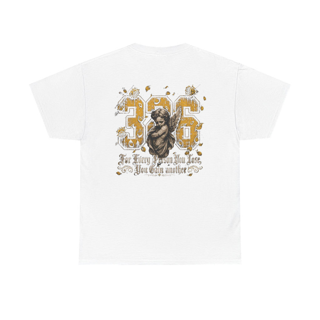 'Bumble 326' Angel Design "For Every Man You Lose" Graphic Tee