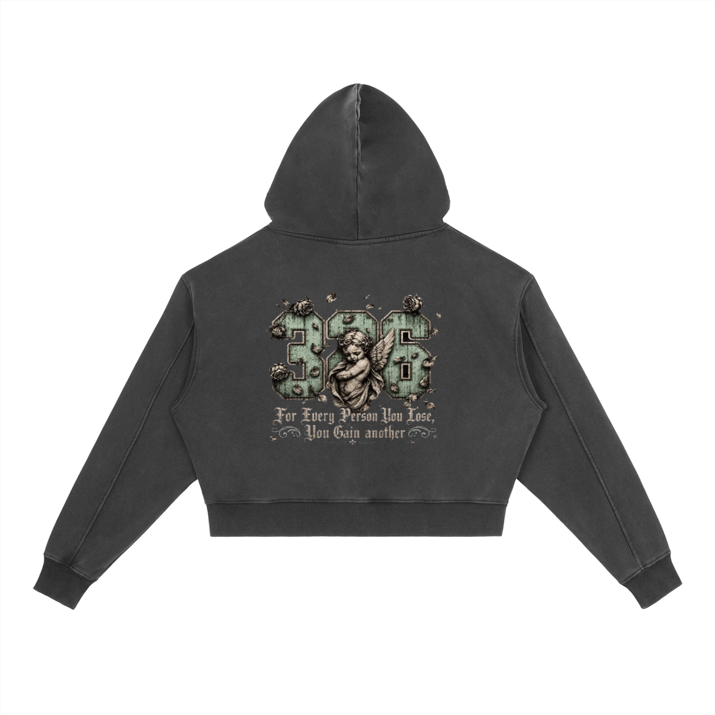 'Mint Green' Vintage Washed Heavyweight Hoodie