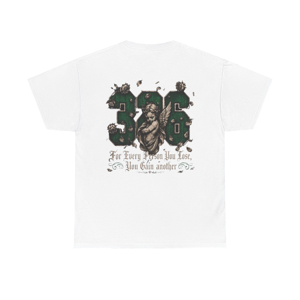 'Emberald 326' Cherub Vintage Athletic Tee ("For Every Win You Lose, You Gain Another")