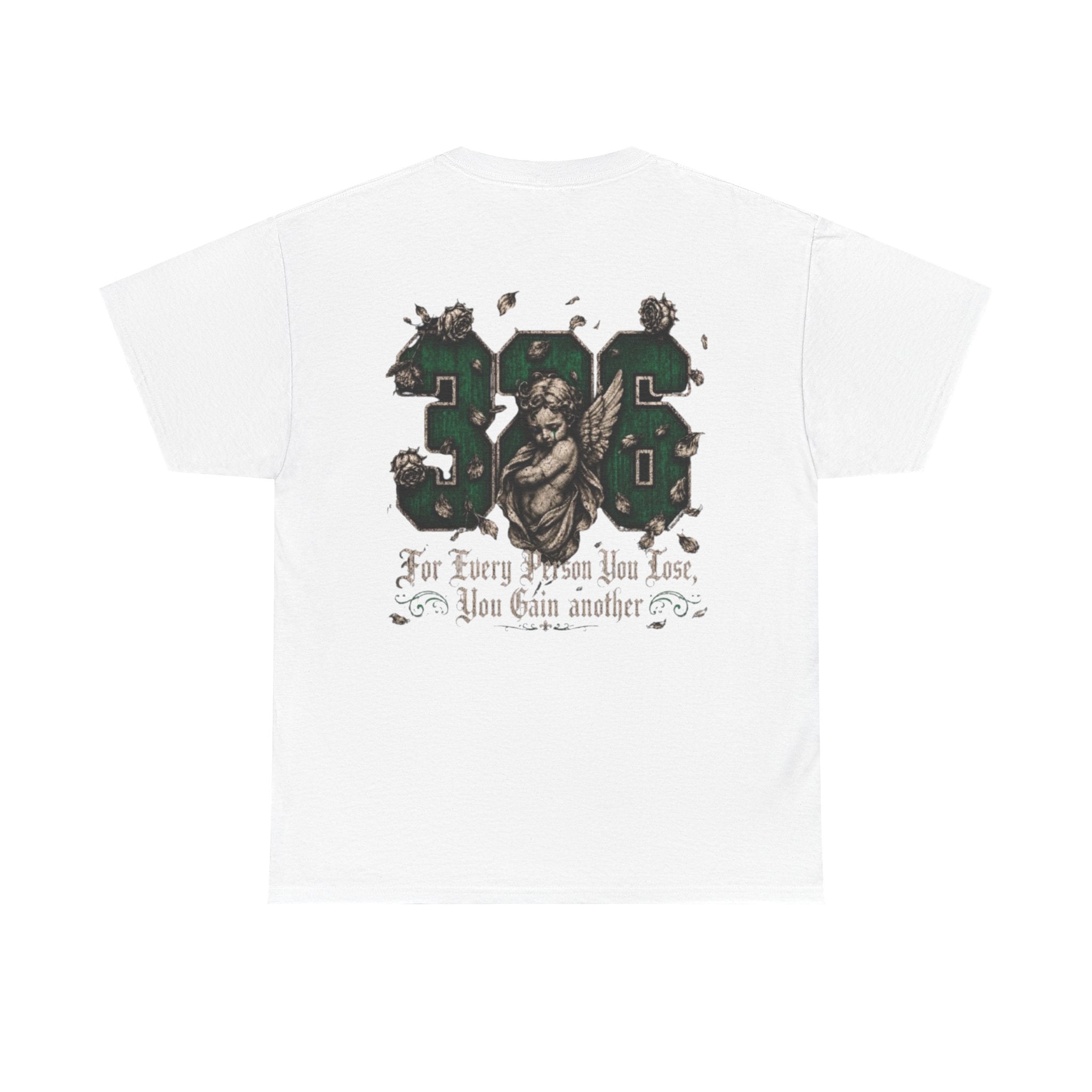 'Emberald 326' Cherub Vintage Athletic Tee ("For Every Win You Lose, You Gain Another")