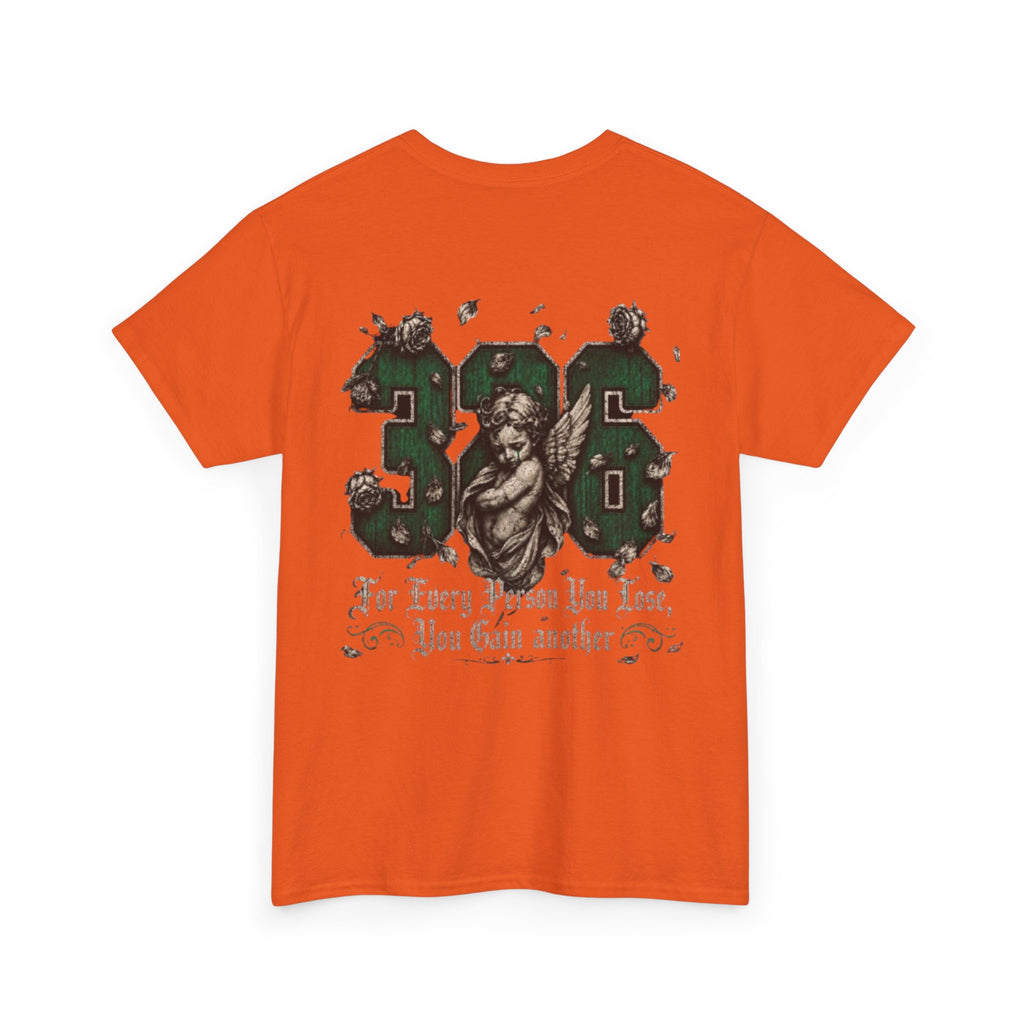 'Emberald 326' Cherub Vintage Athletic Tee ("For Every Win You Lose, You Gain Another")