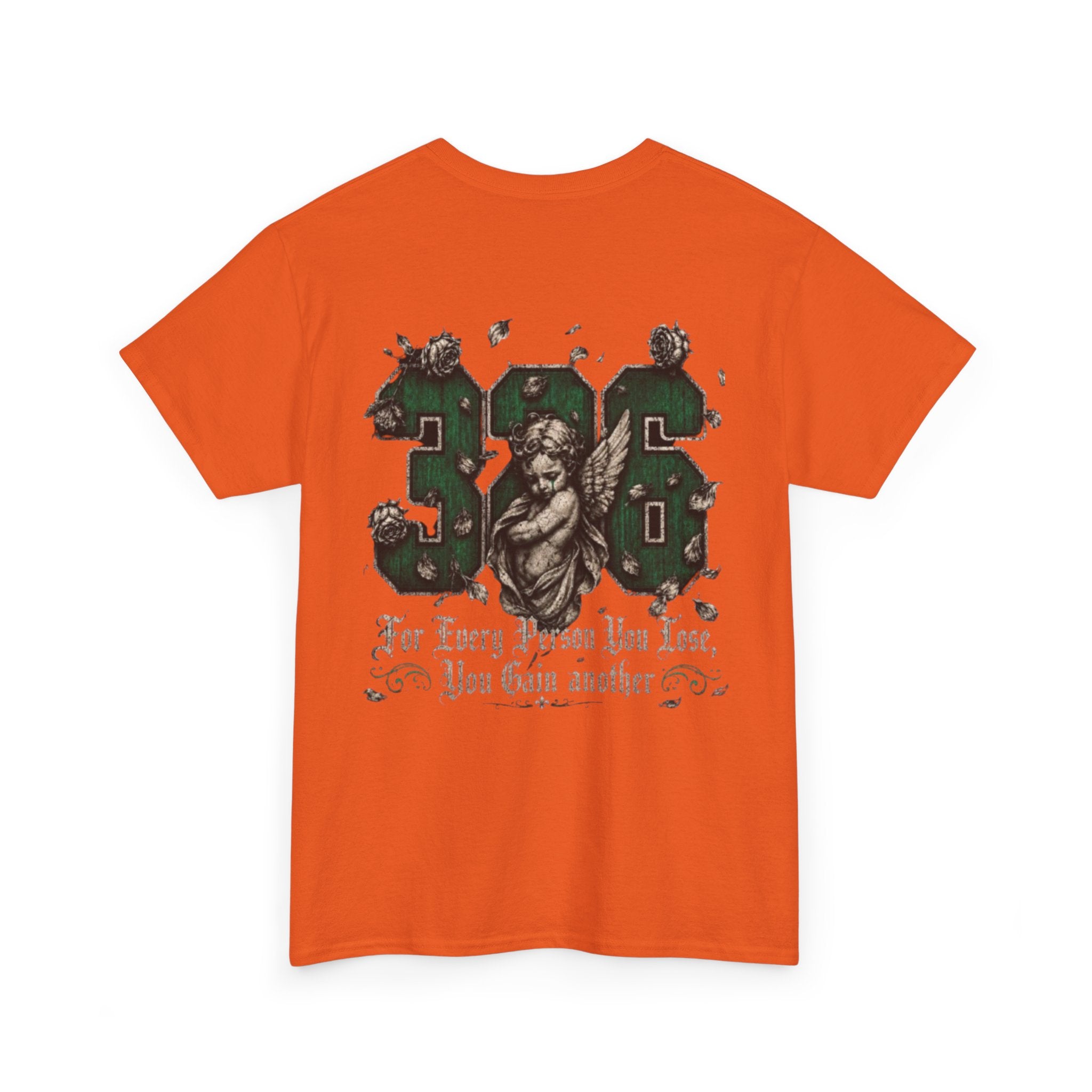 'Emberald 326' Cherub Vintage Athletic Tee ("For Every Win You Lose, You Gain Another")