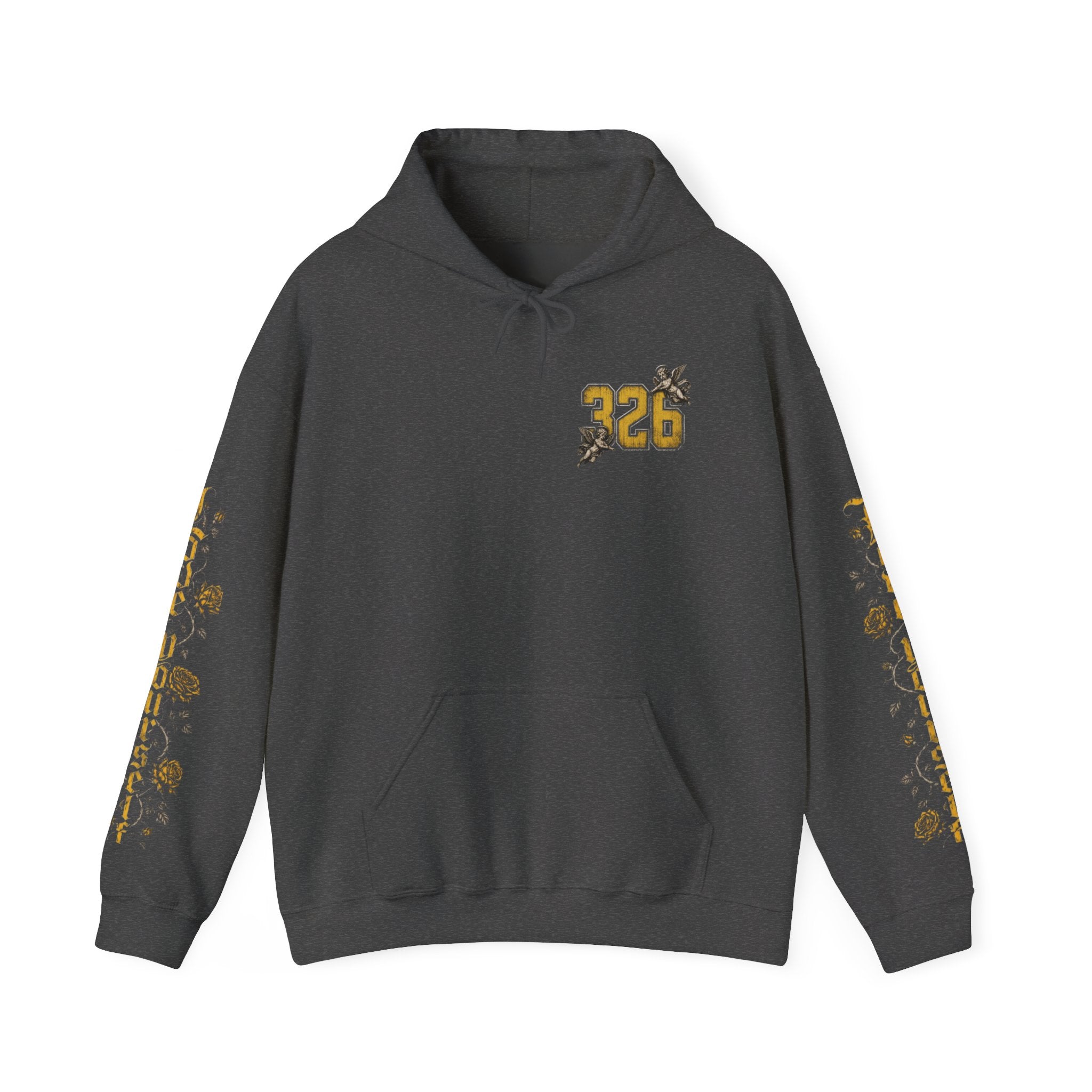 'Bumble 326' Floral Bear Graphic Pullover