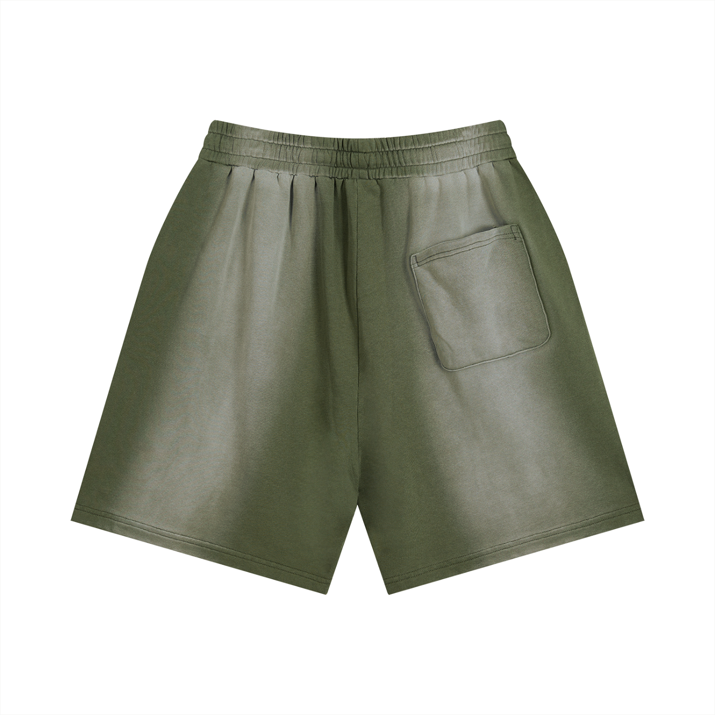 'Bumble 326' Sun Fade Distressed Shorts