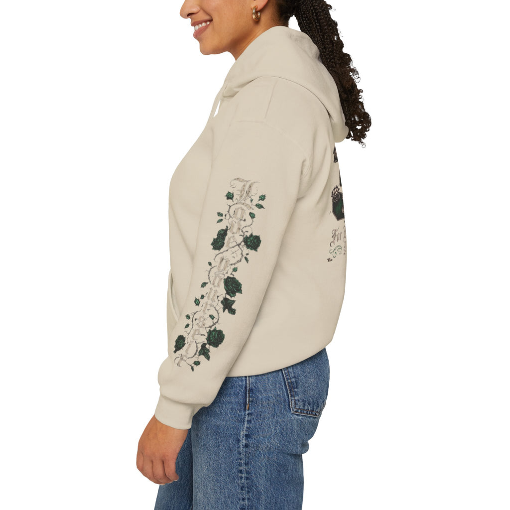 'Emberald Pullover 326' Vintage Rose Graphic
