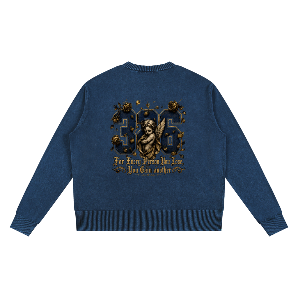 'Golden State' Mineral Wash Oversized Sweater
